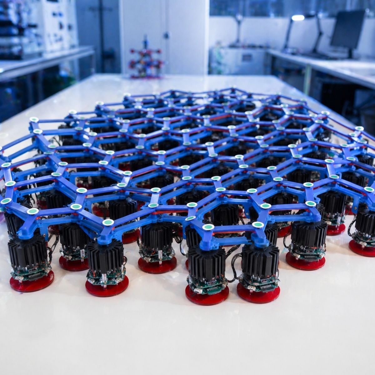 Universidade de Amsterdã criou material que aprende formas, esquece e se move sozinho sem computador. Publicado na Nature, o avanço surpreende até os pesquisadores.