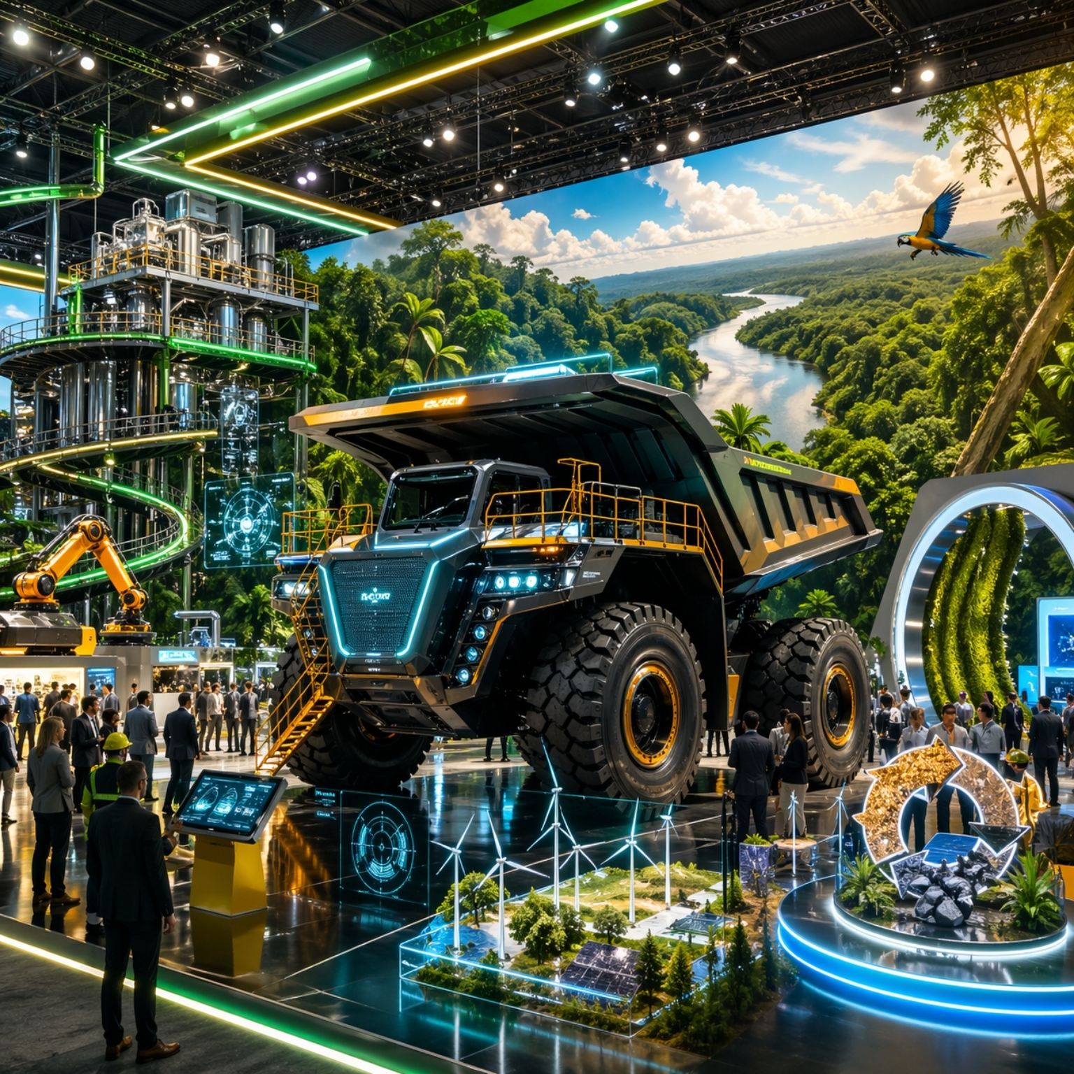 Vale leva à maior feira industrial do mundo a mineração do futuro com IA, caminhões autônomos, circularidade e experiência na Amazônia para virar a chave da imagem