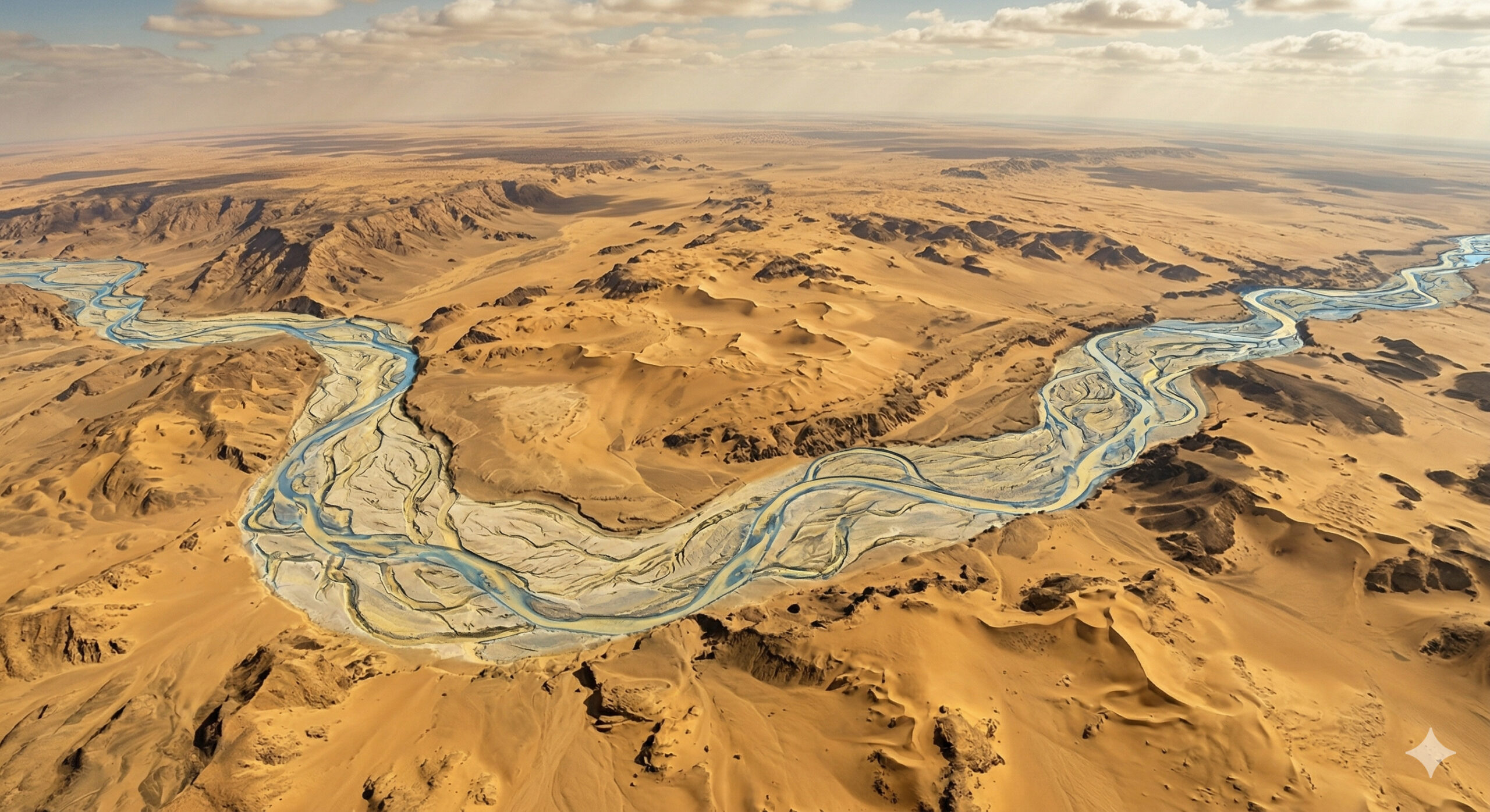 Satélites revelam sob o Saara um rio gigante enterrado por milhares de quilômetros: estudo mostra que o maior deserto quente do planeta já foi cortado por um sistema fluvial comparável aos maiores da Terra