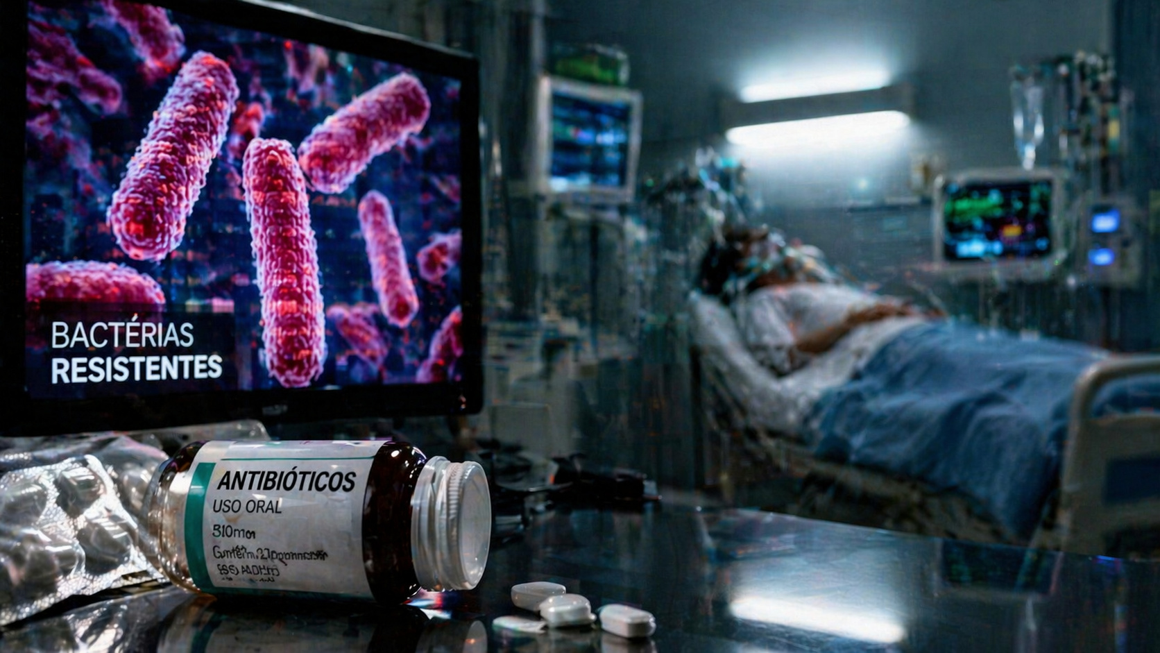 Resistência a antibióticos já causa milhões de mortes e pode tornar infecções simples letais; entenda os dados, riscos e impacto global.