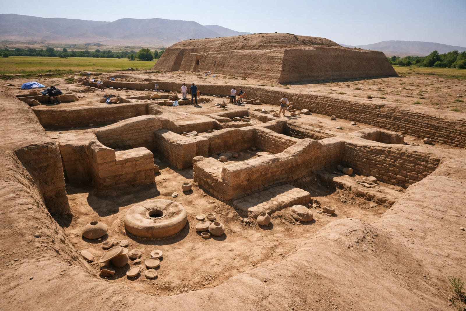 Cidade, Achado, Rota da Seda