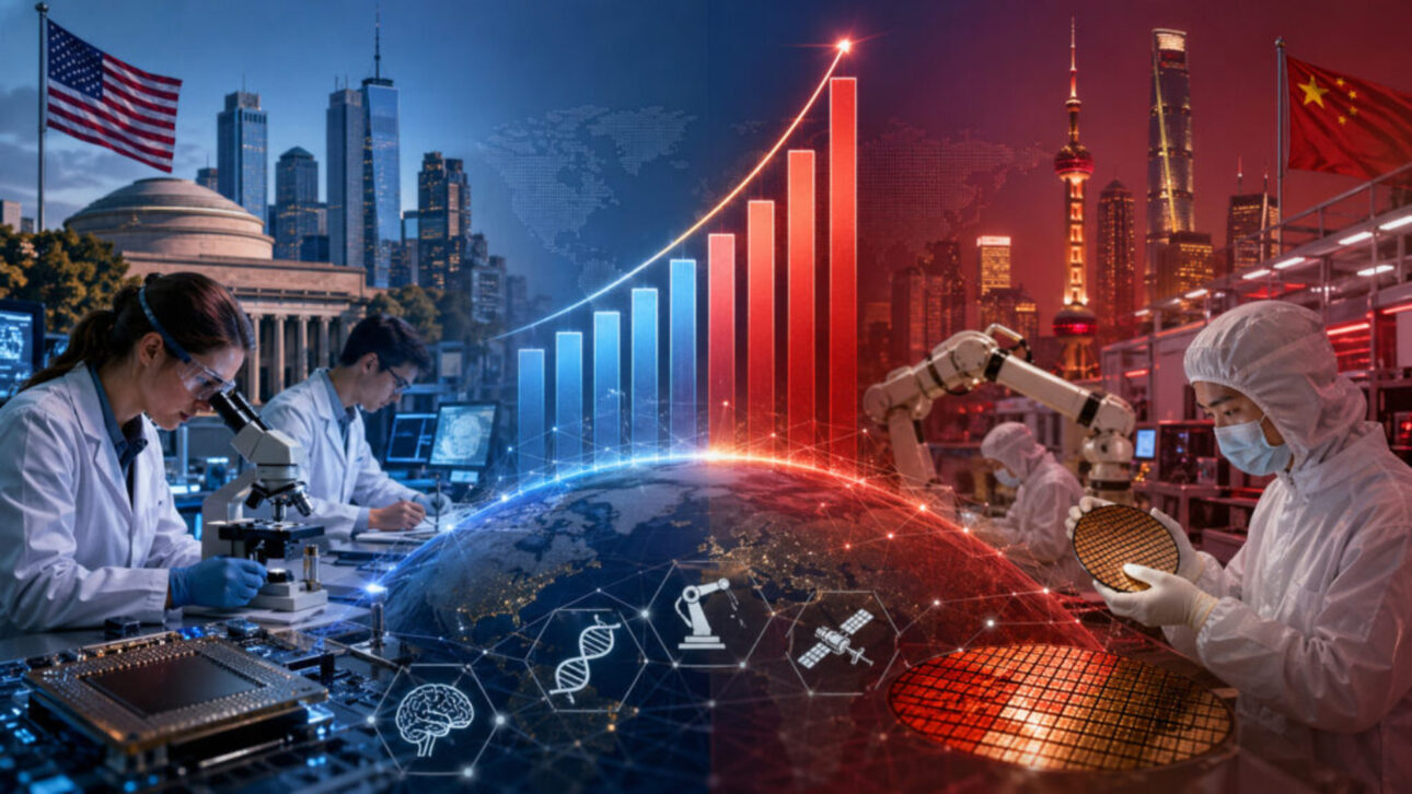 China supera os EUA em gastos com pesquisa e amplia disputa global por ciência, tecnologia e inovação.