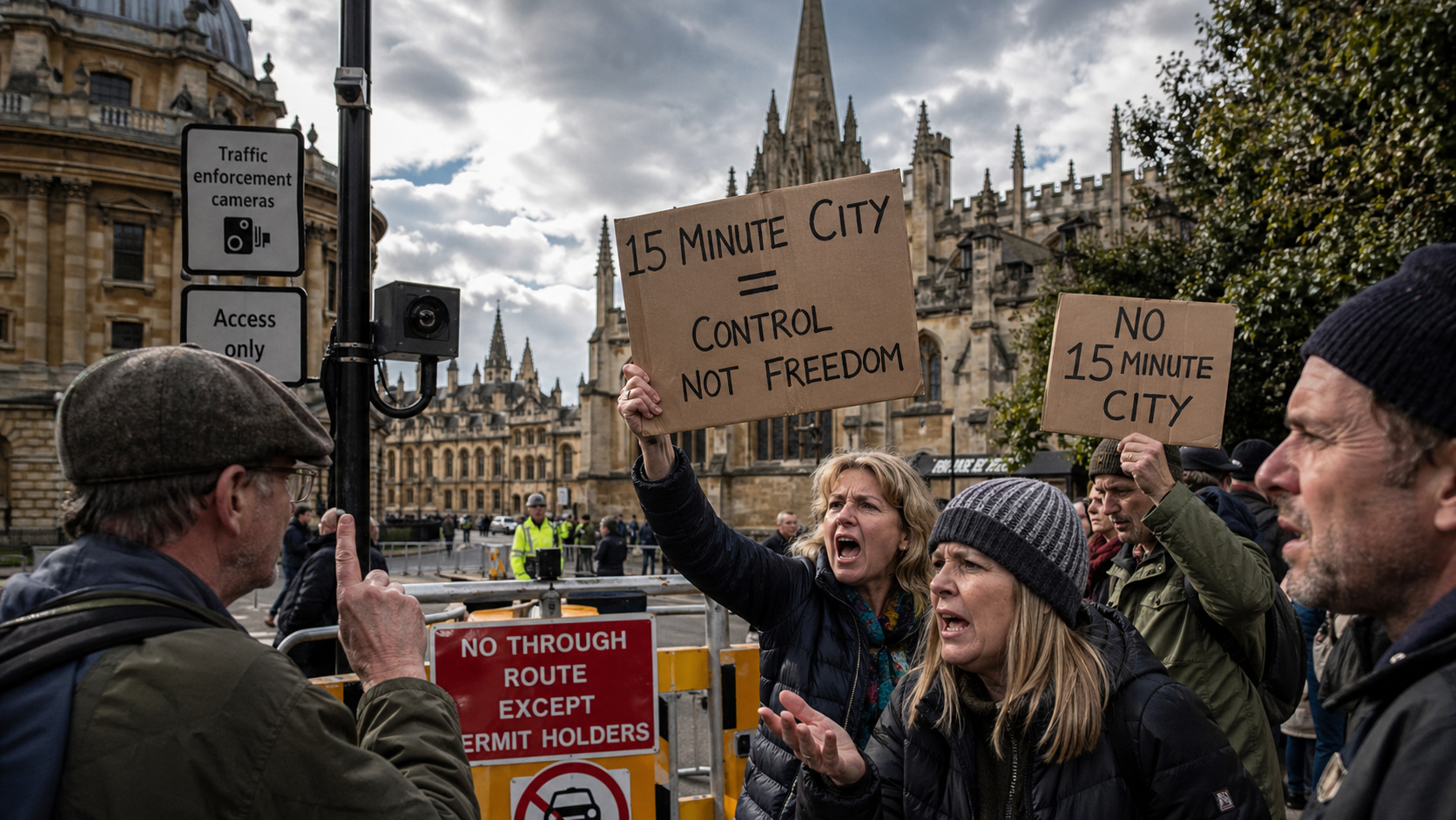 cidade de 15 minutos em Oxford virou símbolo de prisão climática