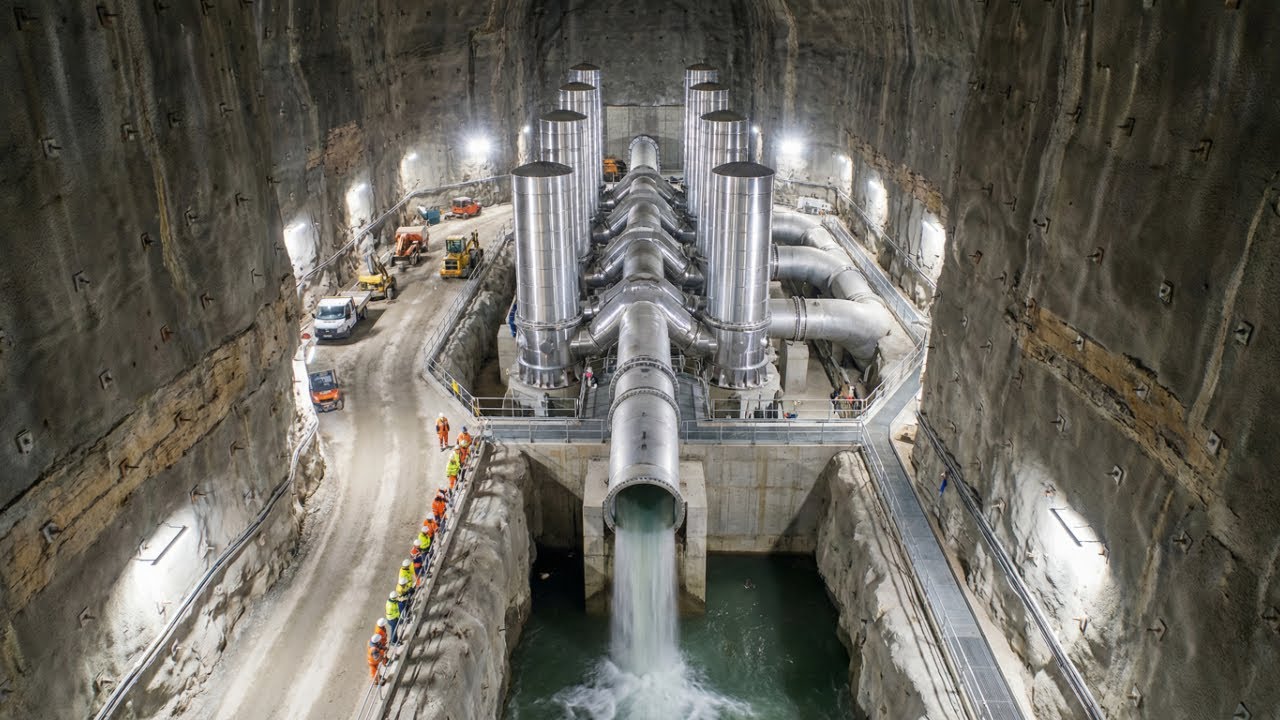 Engenheiros canadenses querem comprimir ar em cavernas subterrâneas e construir usinas de até 500 MW que funcionam como pulmões gigantes para armazenar energia renovável por horas e estabilizar redes elétricas inteiras