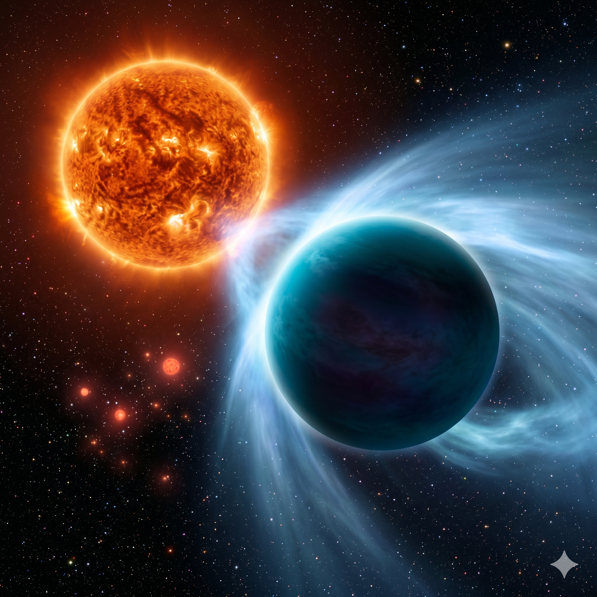 Cientistas estudam GJ 1214 b, um planeta a 40 anos-luz que pode concentrar água em escala muito maior que a Terra, e esse “mundo oceânico” ajuda a entender como armazenar, proteger e manter o recurso mais valioso do planeta em condições extremas