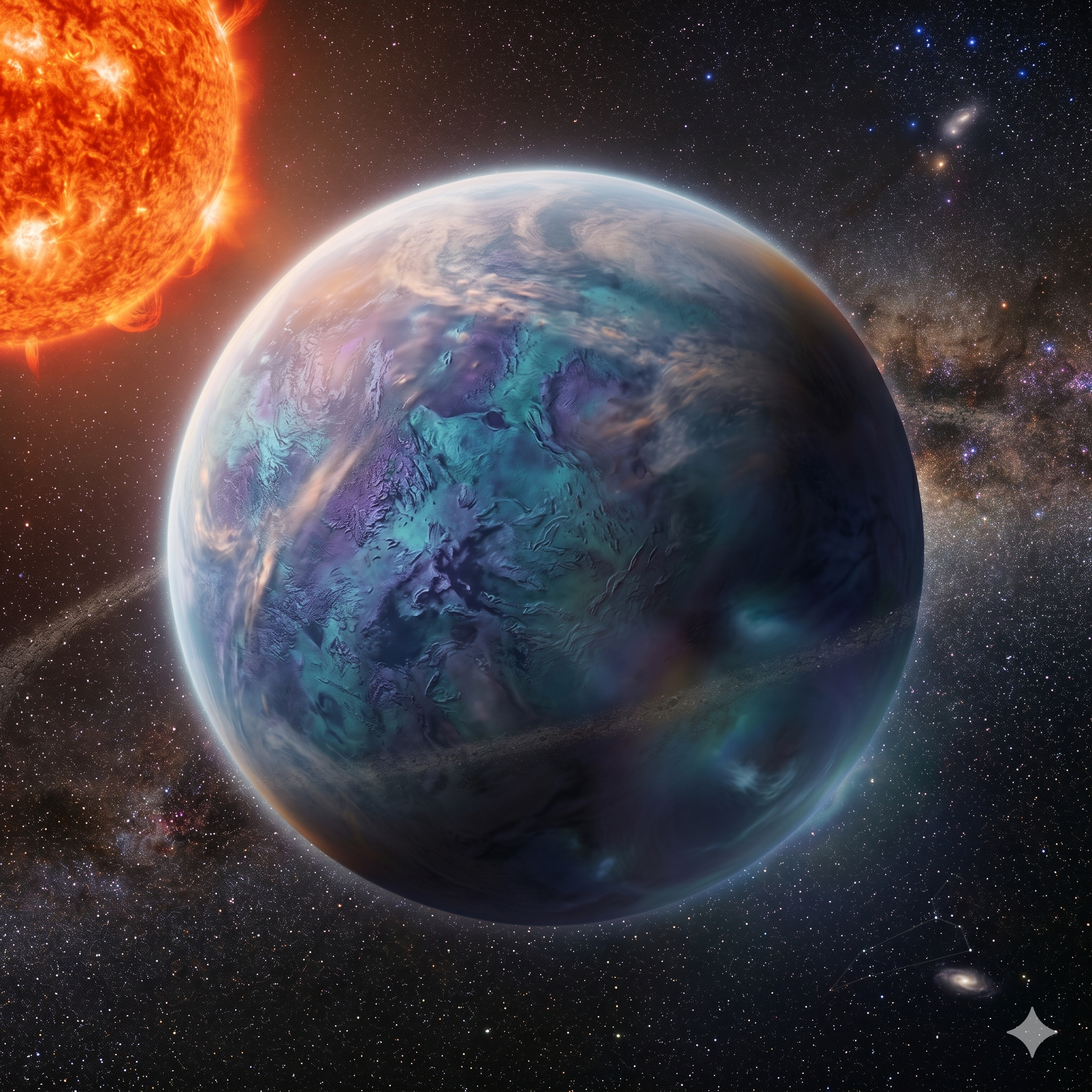 Telescópio James Webb detecta gás associado à vida em exoplaneta a 124 anos-luz com concentração milhares de vezes superior à Terra.