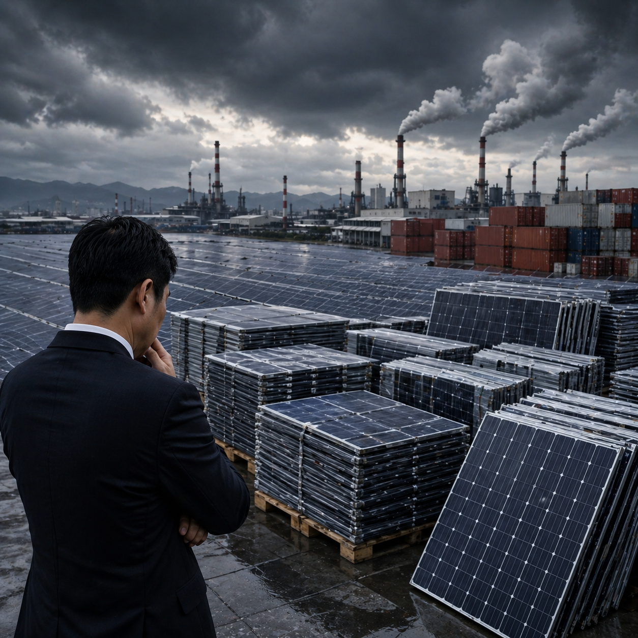Gigantes solares da China entram em colapso financeiro com prejuízos bilionários, guerra de preços derruba margens e ameaça reduzir em até 10% a demanda global por painéis em 2026