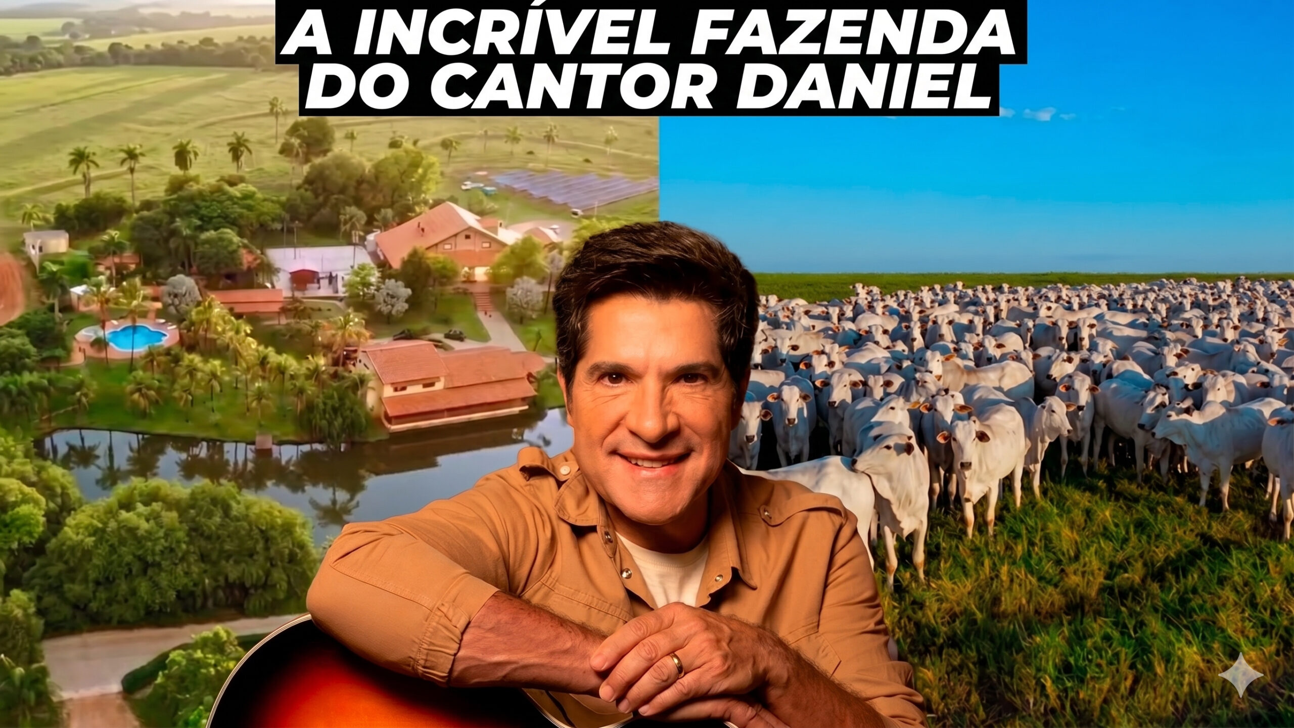 Fazenda de 2,1 mil hectares de Daniel em Brotas virou cenário da TV Globo e revela como o cantor transformou sua propriedade em palco nacional.