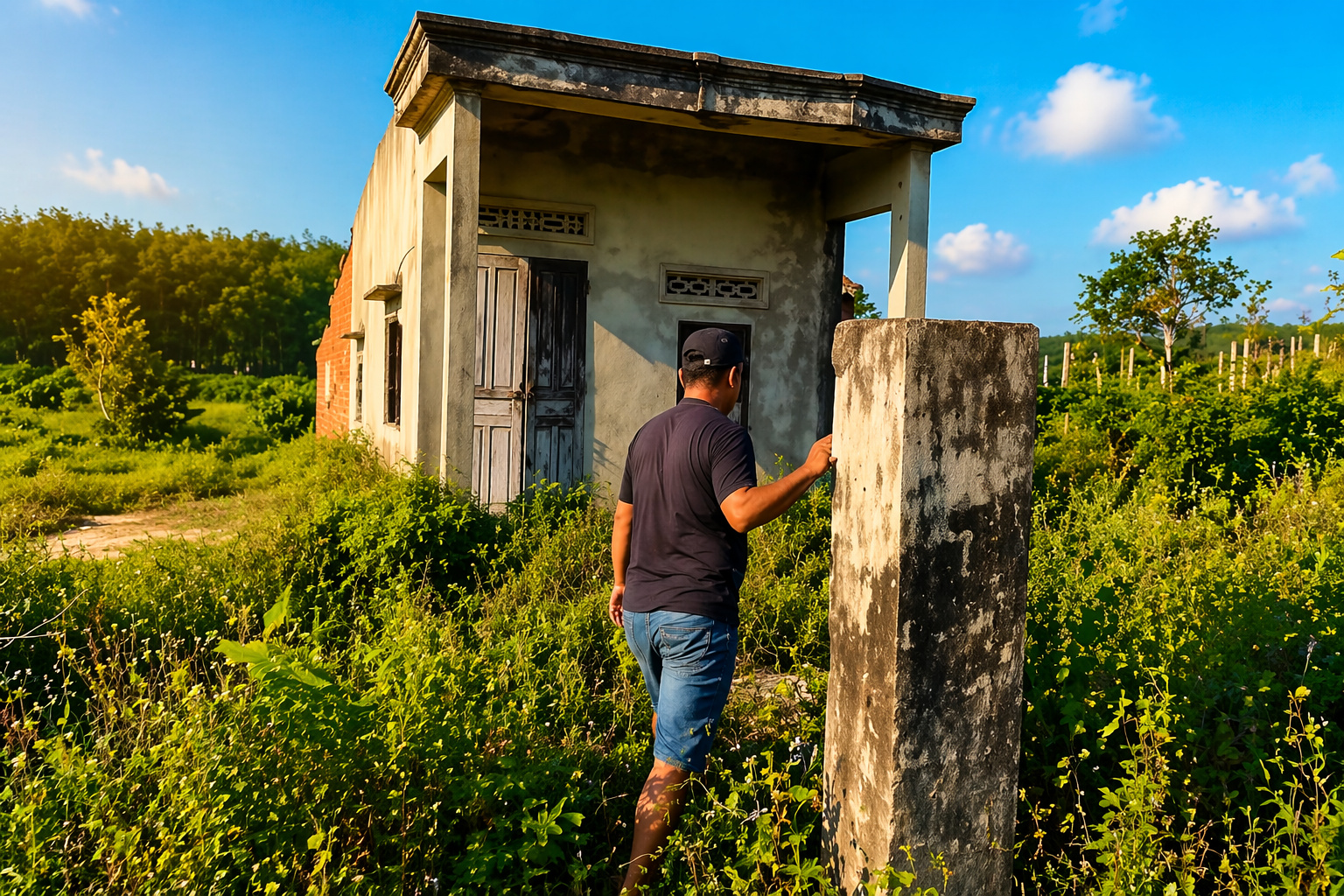 homem investe cerca de 15 mil reais em casa abandonada e realiza reforma impressionante