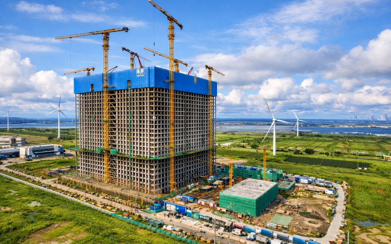 Sem lítio ou cobalto, torre de gravidade na China surge como alternativa sustentável às baterias tradicionais. Tecnologia usa gravidade para armazenar e devolver energia à rede elétrica.