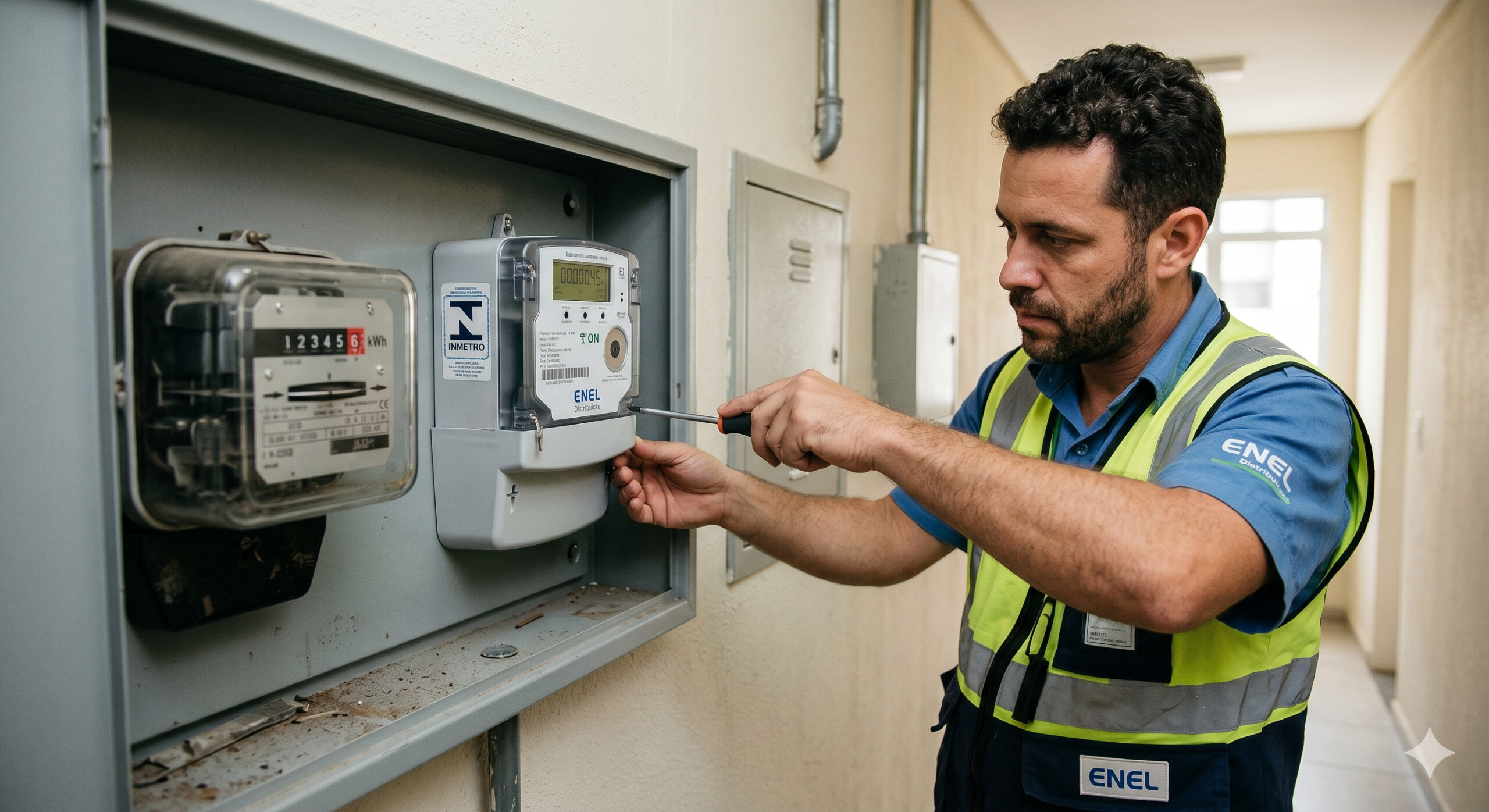 Adeus ao relógio de luz que só revela o consumo no fim do mês, medidores inteligentes avançam no Brasil, mostram o gasto quase em tempo real e abrem uma nova era de controle sobre a conta de energia