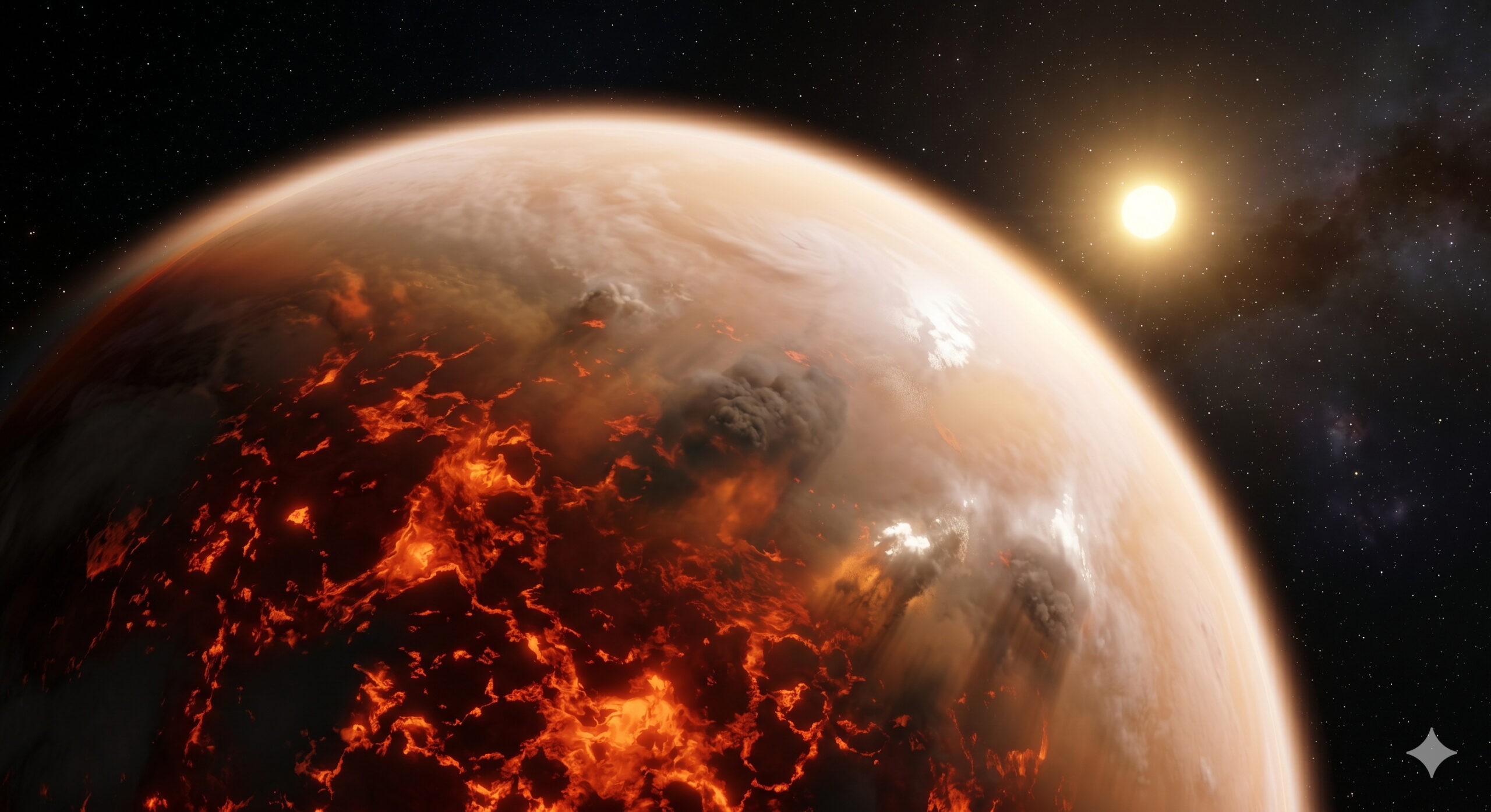 James Webb encontra atmosfera onde não deveria existir, super-Terra TOI-561 b, a 280 anos-luz, completa um ano em 10,56 horas, esbanja mais de 2.000°C e pode esconder um oceano global de magma sob uma espessa camada de gases