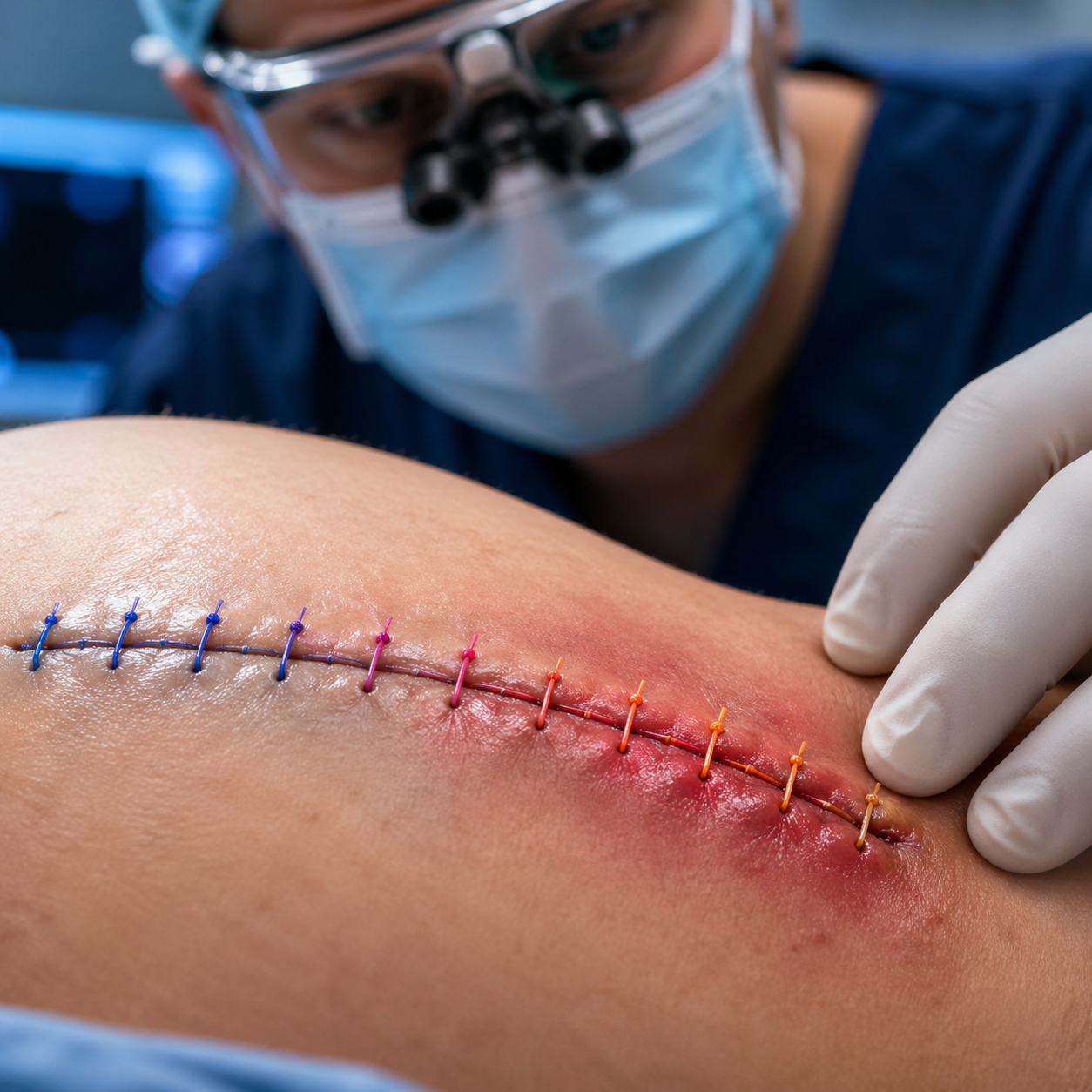 Uma estudante criou pontos cirúrgicos que mudam de cor ao detectar infecções em tempo real, usando uma reação química simples para transformar feridas em alertas visuais e antecipar diagnósticos antes que o problema se agrave