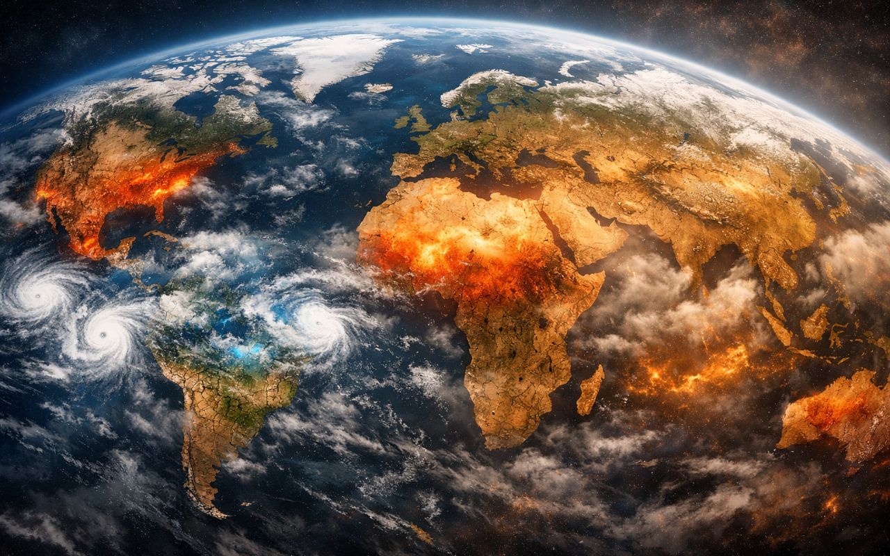 Super El Niño pode se formar em 2026 e elevar risco de calor extremo global até 2027.