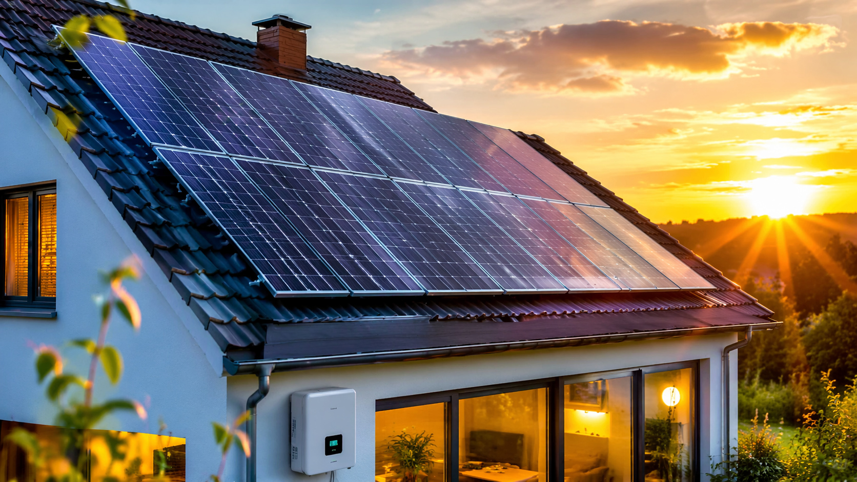 tecnologia escondida no telhado transforma casas em pequenas usinas