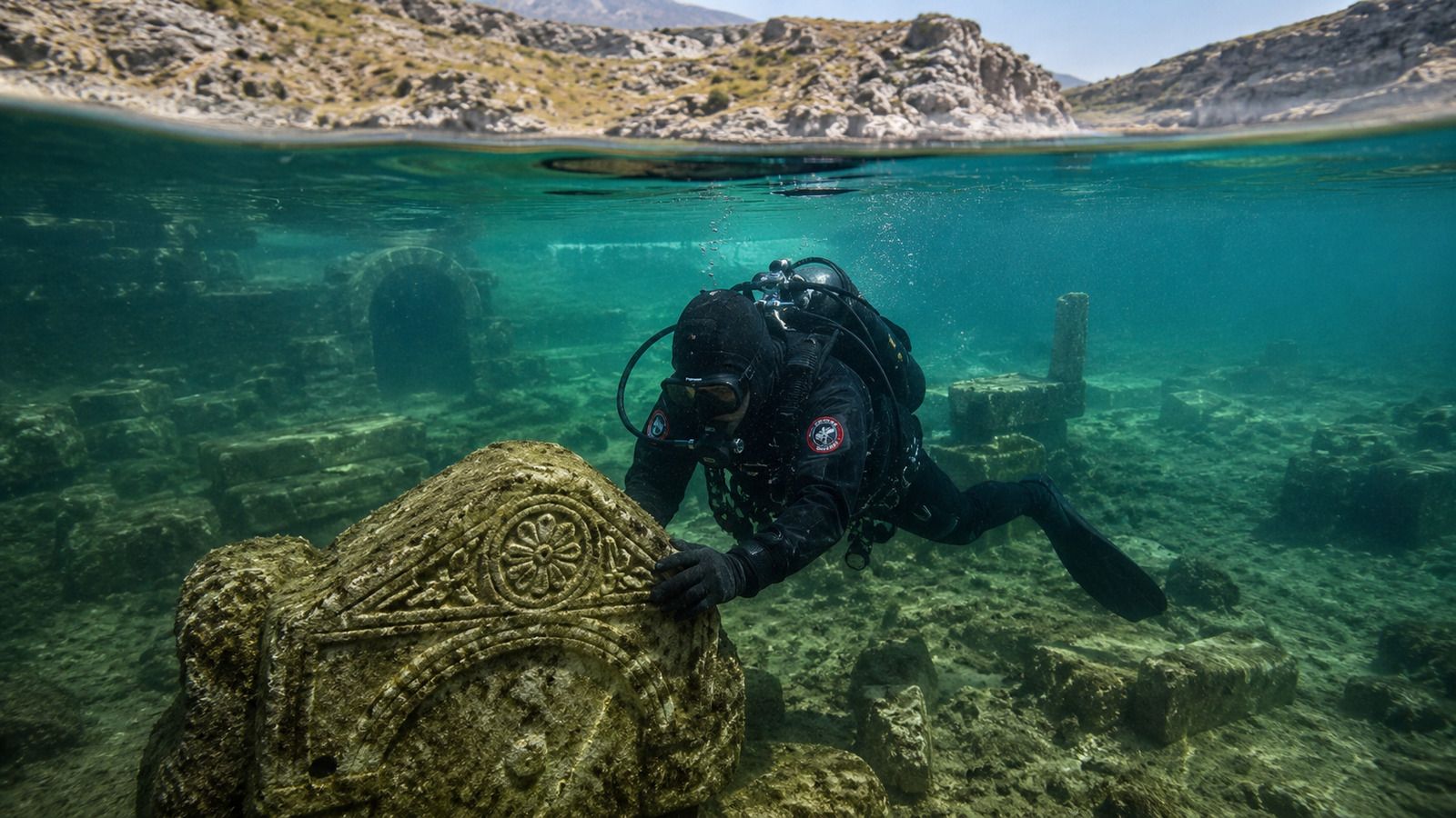 Ruínas submersas, Cidade submersas