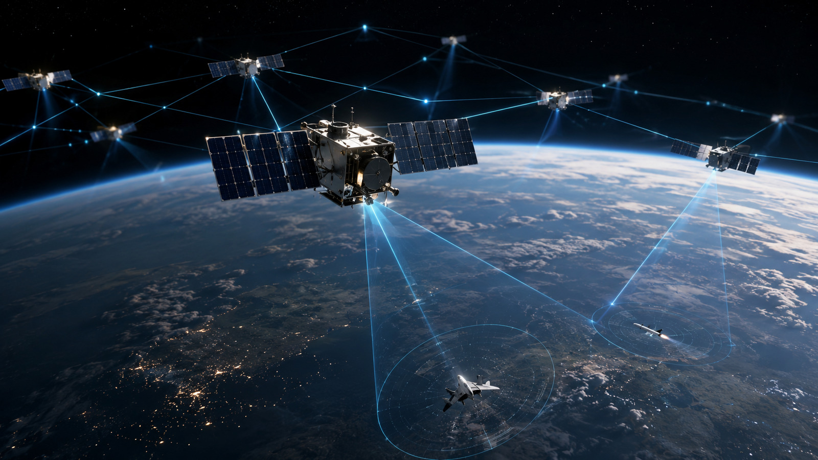 Contrato de US$ 4,16 bilhões coloca a SpaceX no centro do plano dos EUA para vigiar alvos aéreos com uma nova constelação de satélites em órbita baixa