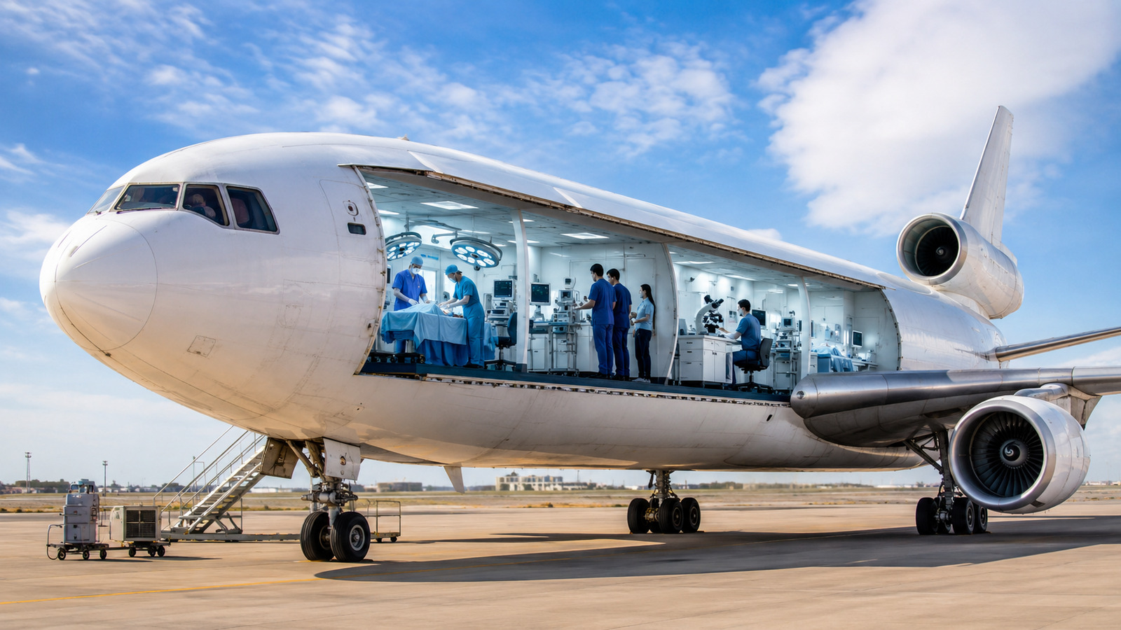 Avião hospitalar