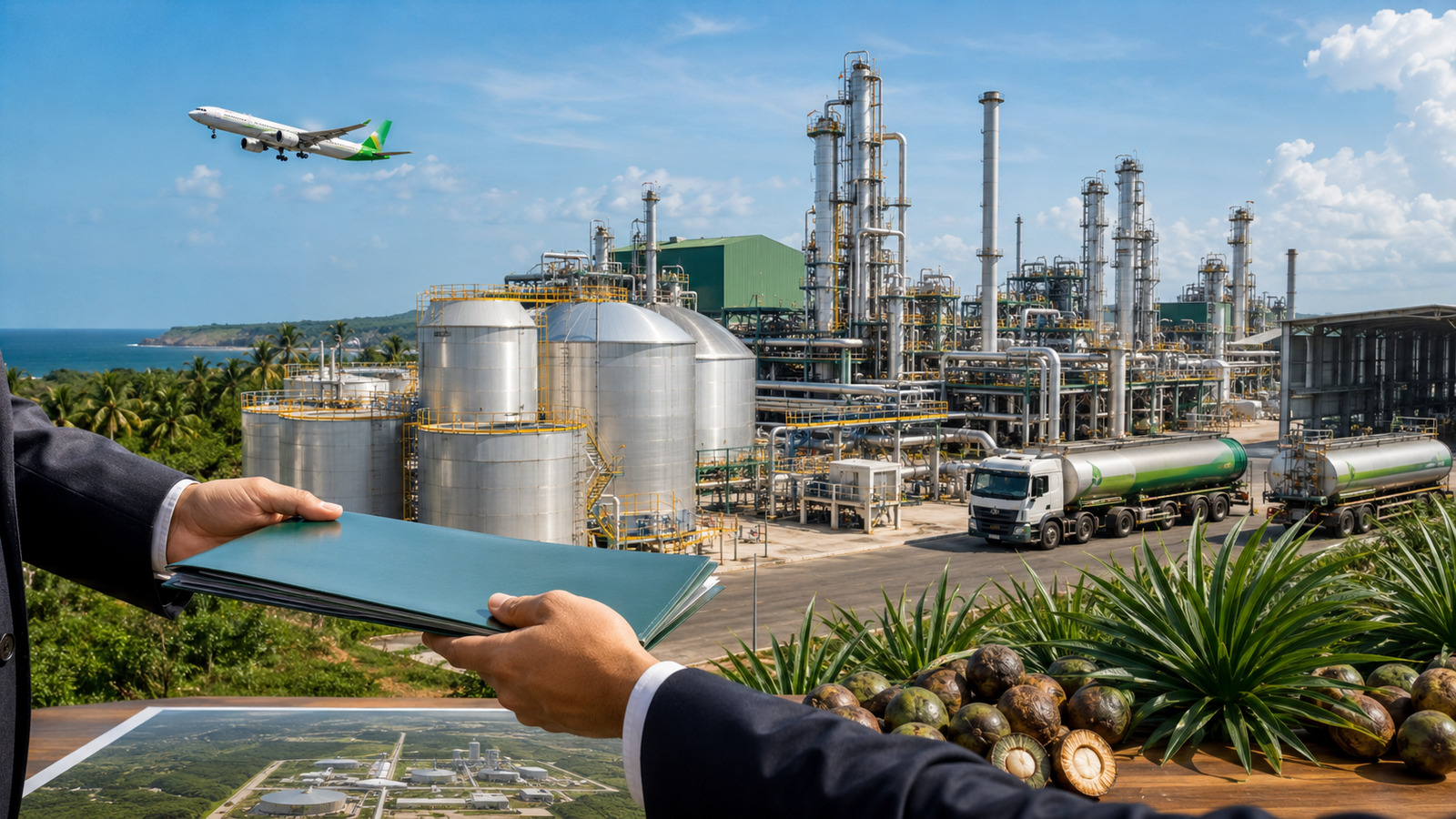 Gigante chega ao Brasil com R$ 7,5 bilhões na mesa para construir megarefinaria de R$ 15 bilhões e produzir 1 bilhão de litros por ano