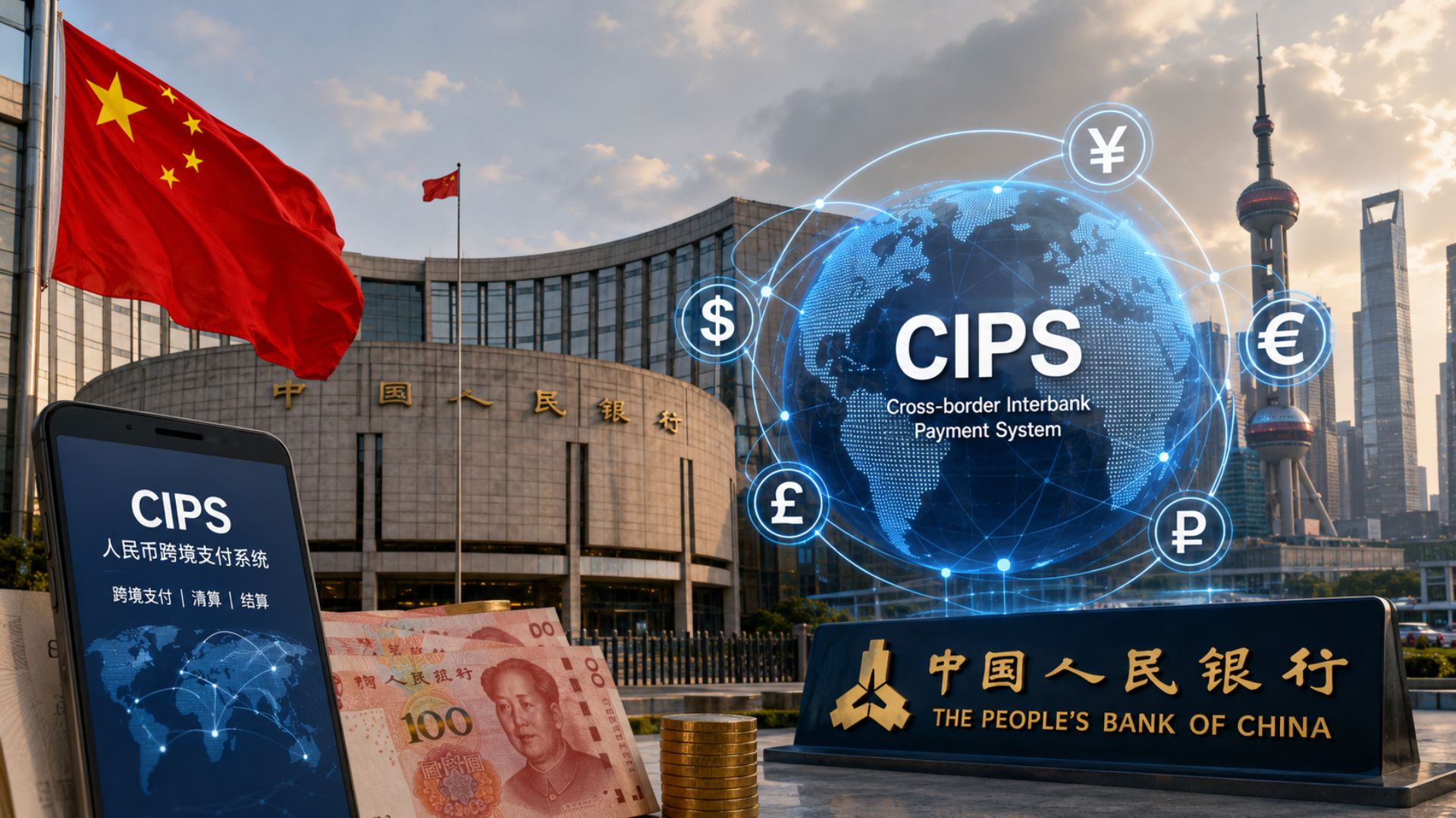 O Banco Central da China reforçou o compromisso de acelerar o uso do yuan no comércio internacional e criou uma infraestrutura própria de transações chamada CIPS. Professor da FGV afirma que o objetivo não é disputar com o dólar, mas oferecer alternativa.