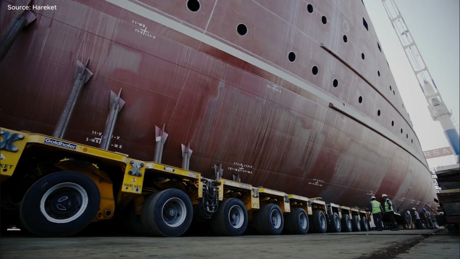 Bloco naval, Transporte