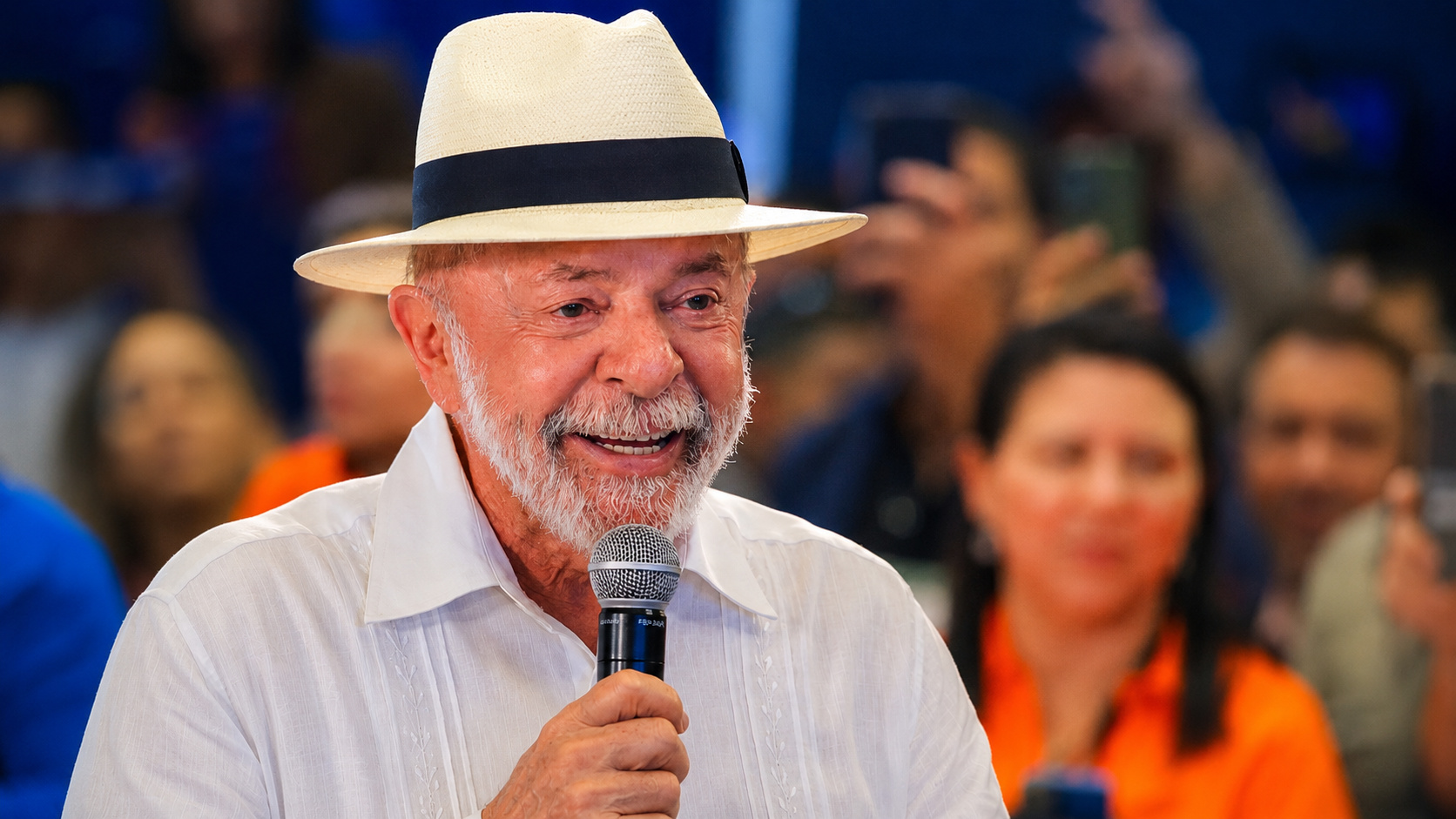 Presidente Lula participa de evento em Manaus sobre investimentos da Petrobras no Amazonas, durante anúncio de expansão da produção de gás natural em Urucu e modernização da logística fluvial da Transpetro.