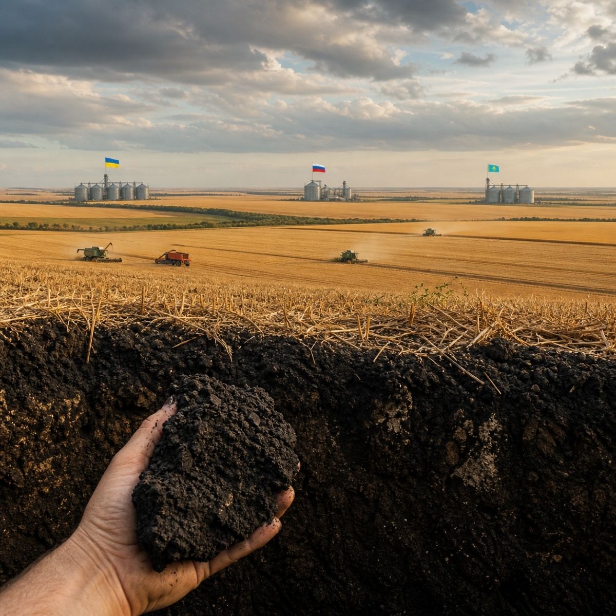 O chernozem é o solo mais fértil do mundo com 230 milhões de hectares. Ucrânia, Rússia e Cazaquistão disputam terras tão valiosas quanto petróleo. Entenda.