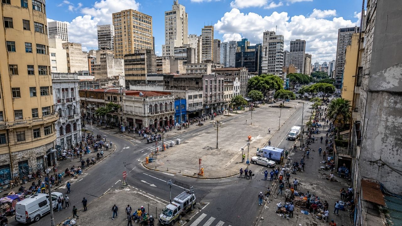 Cracolândia esvaziada muda cenário no centro de São Paulo após décadas de concentração de usuários e tráfico, mas dispersão para outras regiões mostra que o problema social (3)