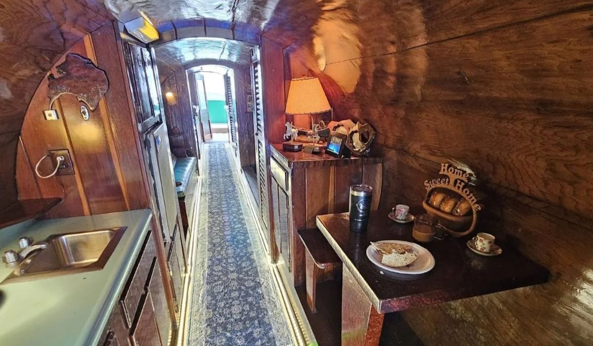 Interior da Cabana - Imagem: Reprodução/Redes Sociais