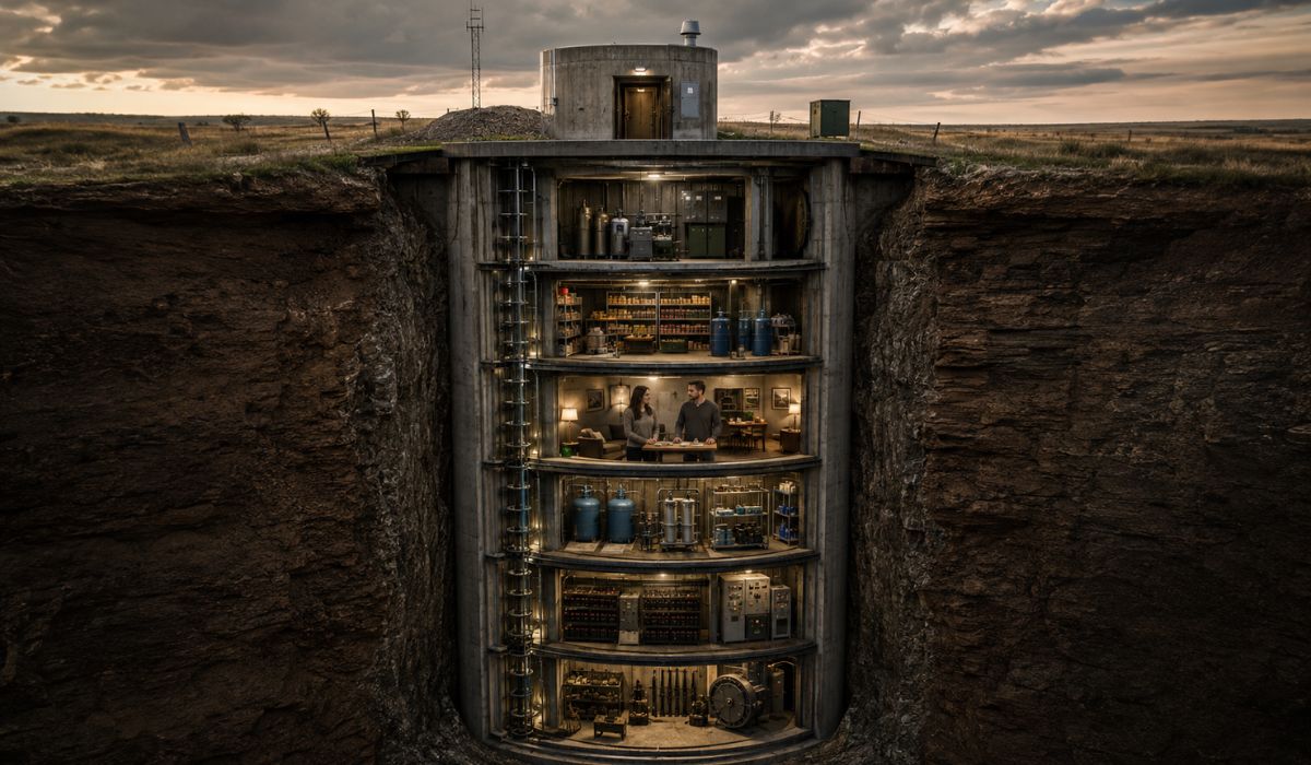 Conheça o antigo silo Atlas F, bunker subterrâneo que virou símbolo da cultura prepper e da preparação para emergências nos EUA hoje. (Imagem: Ilustrativa)