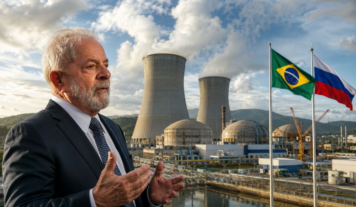 Rússia negocia acordo nuclear com o Brasil e mira atuação da Rosatom em usinas, radioisótopos e pequenos reatores modulares. (Imagem: Ilustrativa)