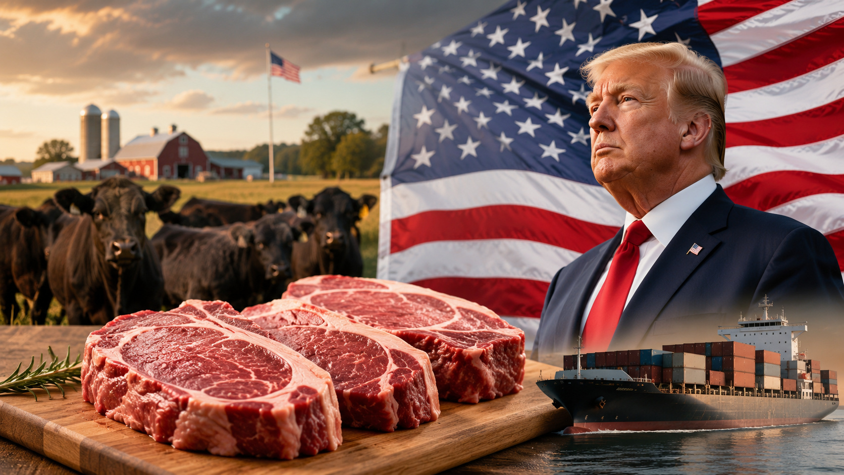 Escassez de carne bovina nos EUA leva governo Trump a estudar importações e incentivos para reduzir preços dos alimentos