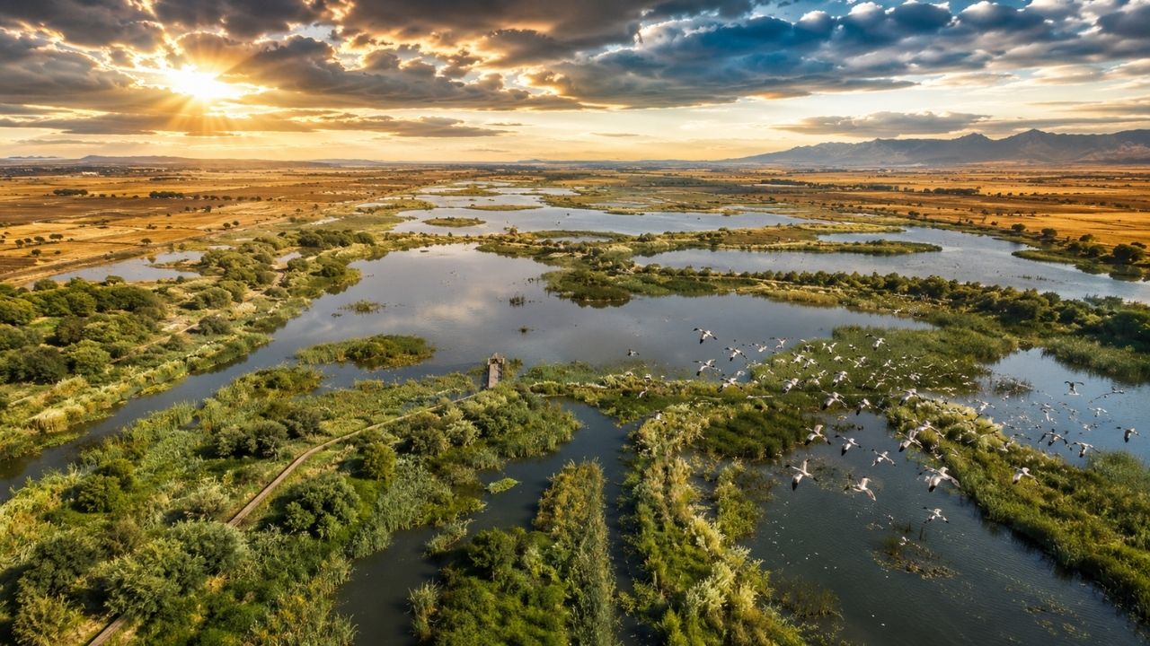 Europa aposta em pântanos para enfrentar a crise climática e lança megaprojeto de 160 milhões de euros na Espanha para restaurar 43 tipos de habitats, proteger espécies, armazenar carbono