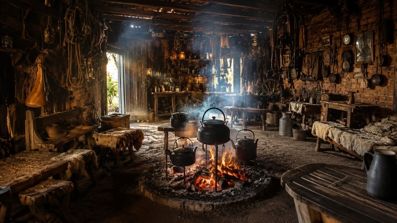 Fogo de chão mantido aceso há quase 9 anos transforma galpão de família em museu rural no Rio Grande do Sul, com mil peças, histórias de imigrantes e turismo campeiro em São Miguel (2)