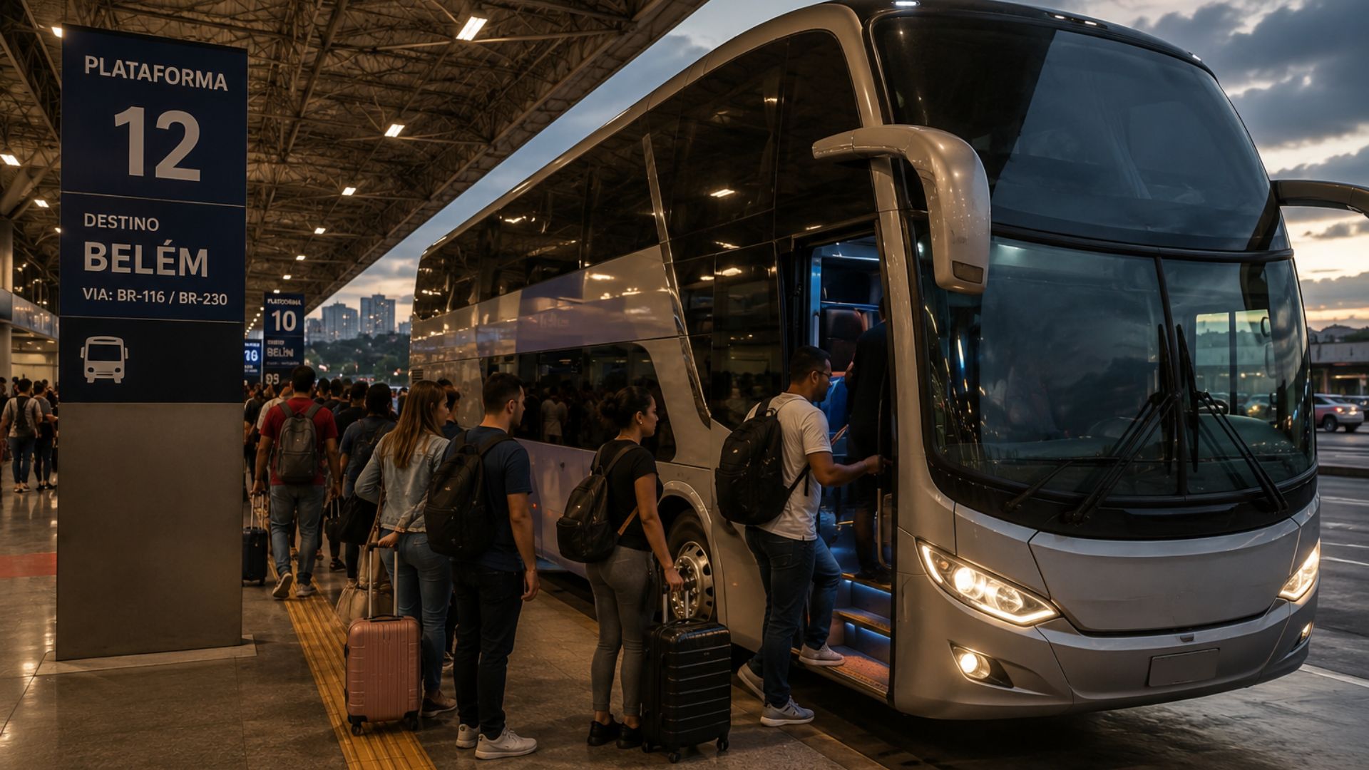 Viagem de ônibus entre Rio e Belém supera 3 mil km, dura mais de 50 horas e cruza diferentes regiões do Brasil.