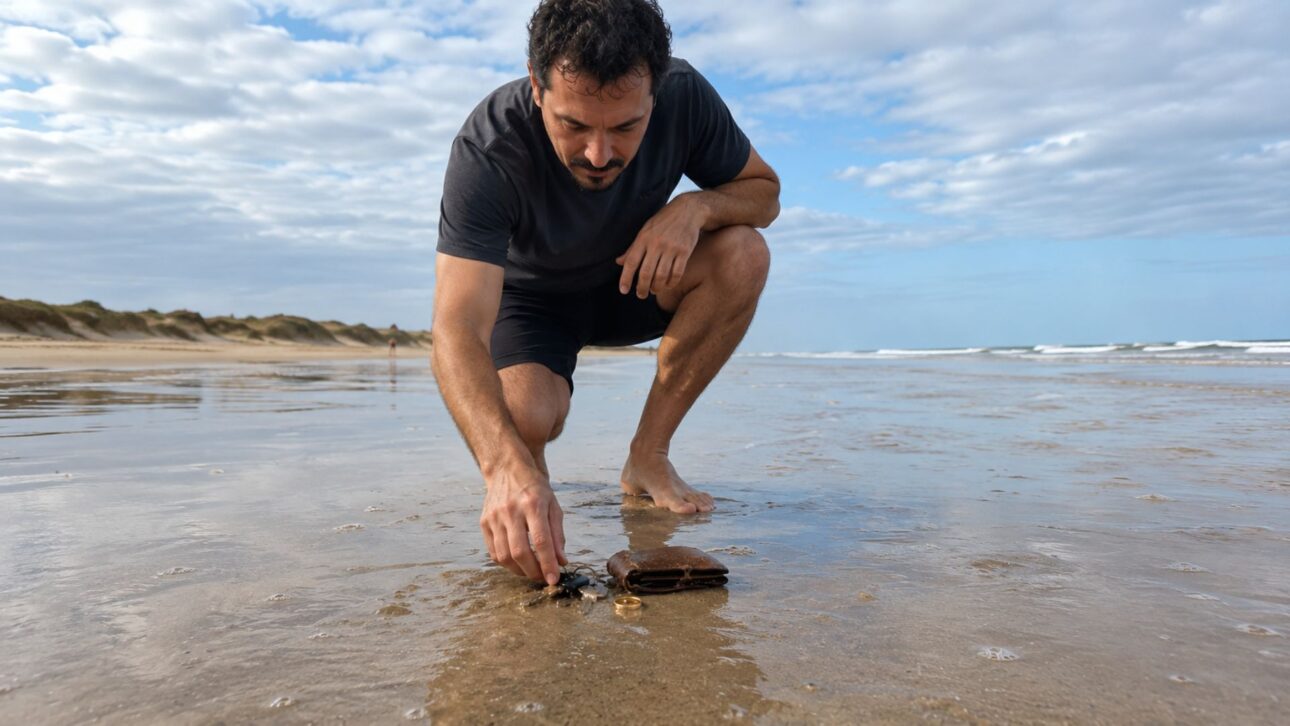 Entenda por que objetos somem e reaparecem na Praia do Cassino, no RS, maior praia do mundo, em fenômeno ligado à dinâmica costeira. (Imagem: reprodução)
