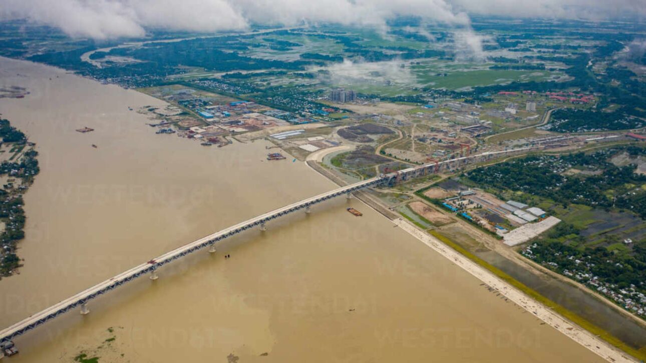 Bangladesh aprova mega barragem no rio Padma para armazenar 2,9 bilhões de m³ de água e beneficiar 70 milhões de pessoas.