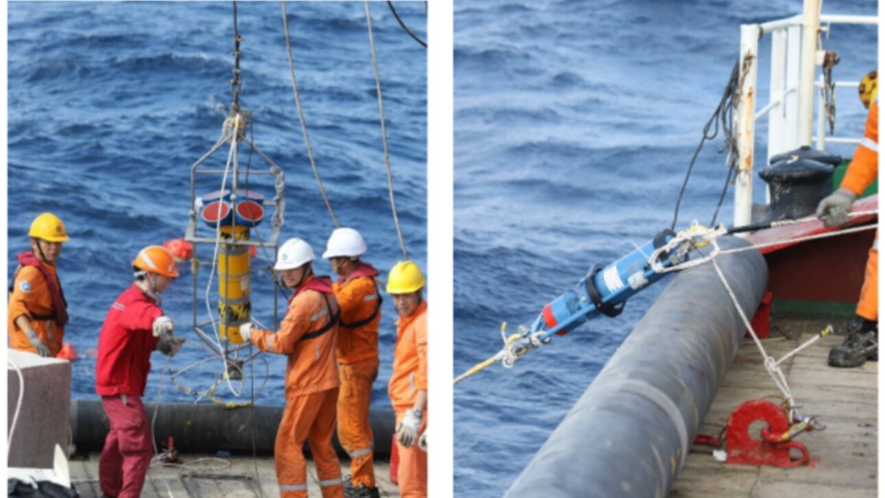 China conclui testes do telescópio submarino TRIDENT a 3.500 metros para detectar neutrinos e estudar o Universo.