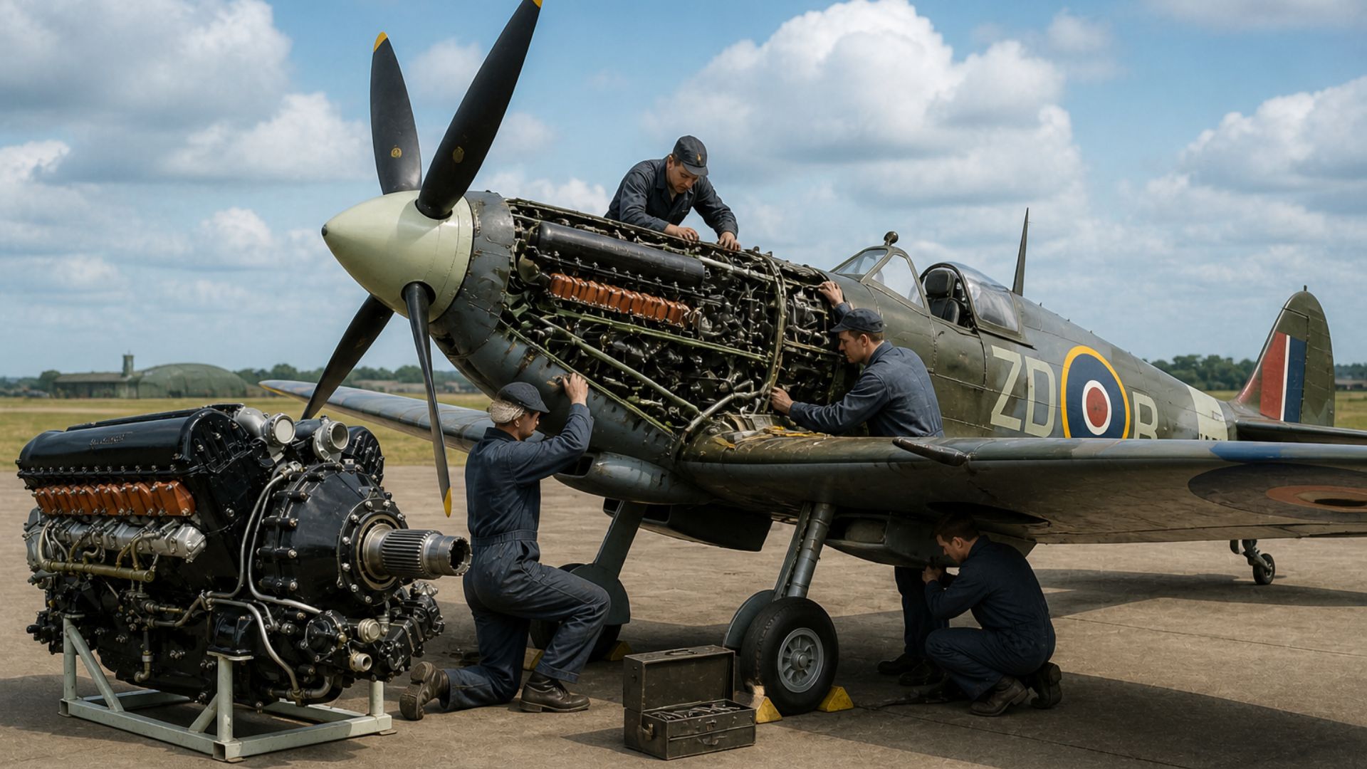 Conheça o Spitfire, caça britânico que marcou a Batalha da Inglaterra com velocidade, manobrabilidade e legado na aviação militar.