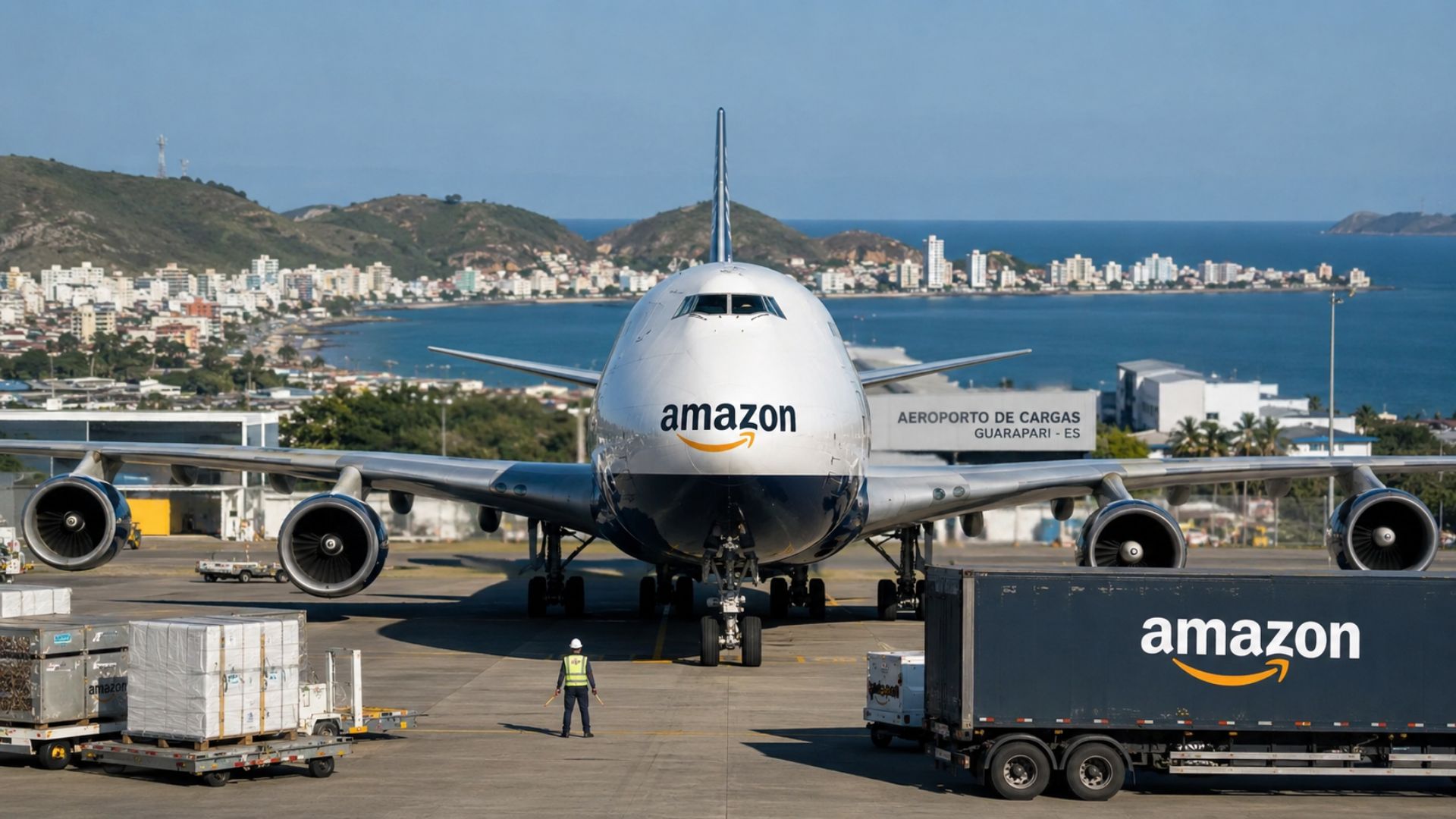 Guarapari negocia aeroporto cargueiro de R$ 1 bilhão com interesse da para ampliar logística no Espírito Santo e Sudeste.
