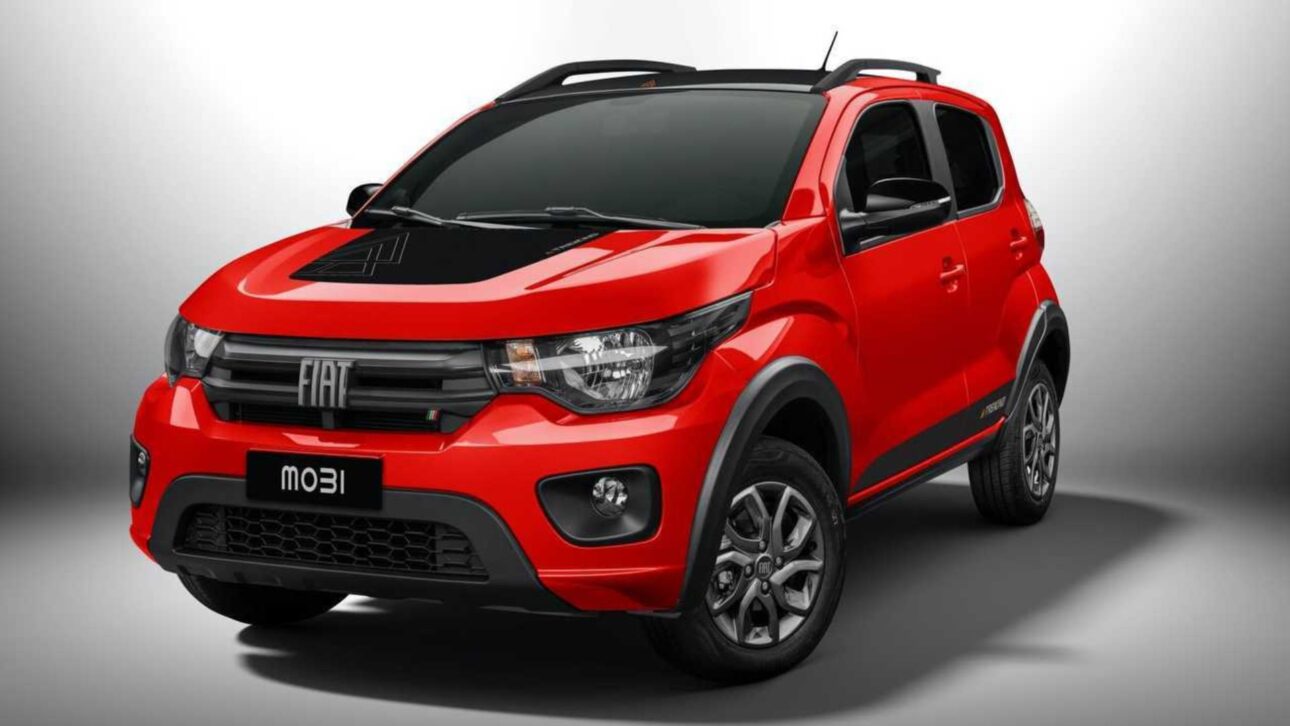 Fiat Mobi Like 1.0 Firefly aparece como opção urbana com motor flex e consumo de até 15,1 km/l na estrada com gasolina (Imagem: divulgação)