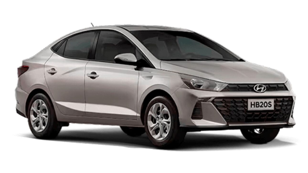 Hyundai HB20S Comfort 1.0 manual tem seis airbags e porta-malas de 475 litros entre os destaques (Imagem: divulgação)