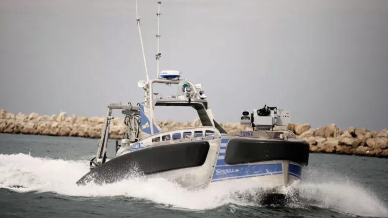 Israel desenvolveu o Seagull, navio militar autônomo de 12 metros capaz de operar por mais de quatro dias sem tripulação.