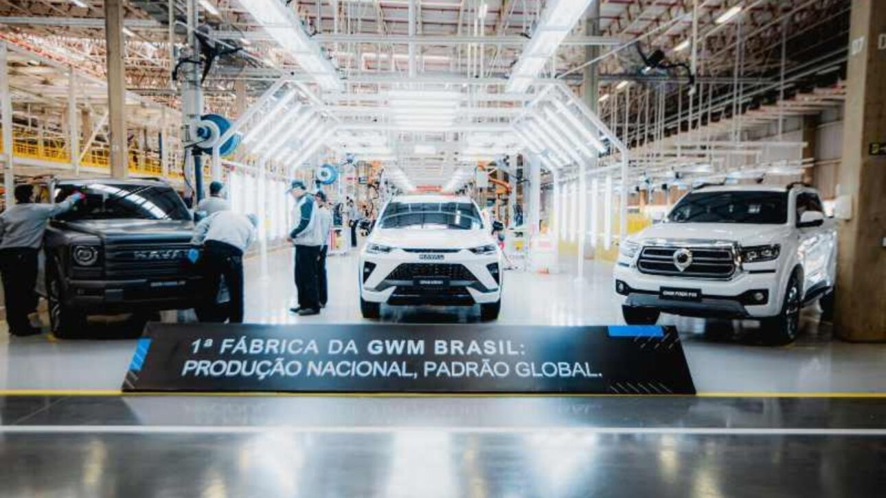 GWM prepara mega fábrica no Espírito Santo com até 3.500 empregos e expansão da produção de carros híbridos e elétricos.