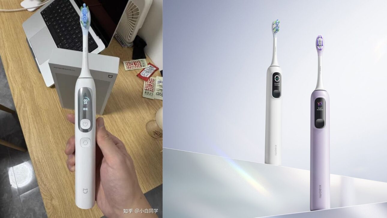 Escova elétrica da Xiaomi traz tela colorida, motor servo-oscilante, alertas inteligentes e bateria para até 180 dias.