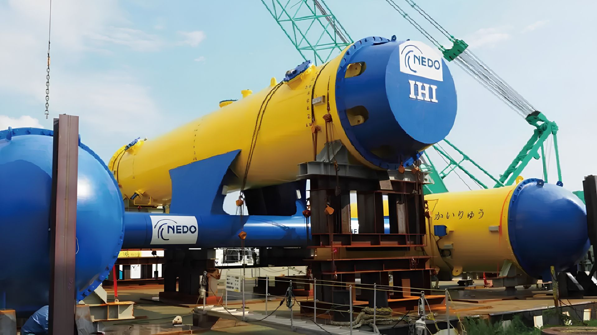 Japão testa uma turbina flutuante no “rio invisível” que corre dentro do oceano: máquina submersa captura a corrente Kuroshio