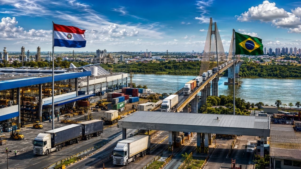 Mais de 230 empresas brasileiras levam produção ao Paraguai, pagam carga próxima de 12%, contra cerca de 80% no Brasil, e usam o Mercosul para vender de volta ao mercado nacional sem