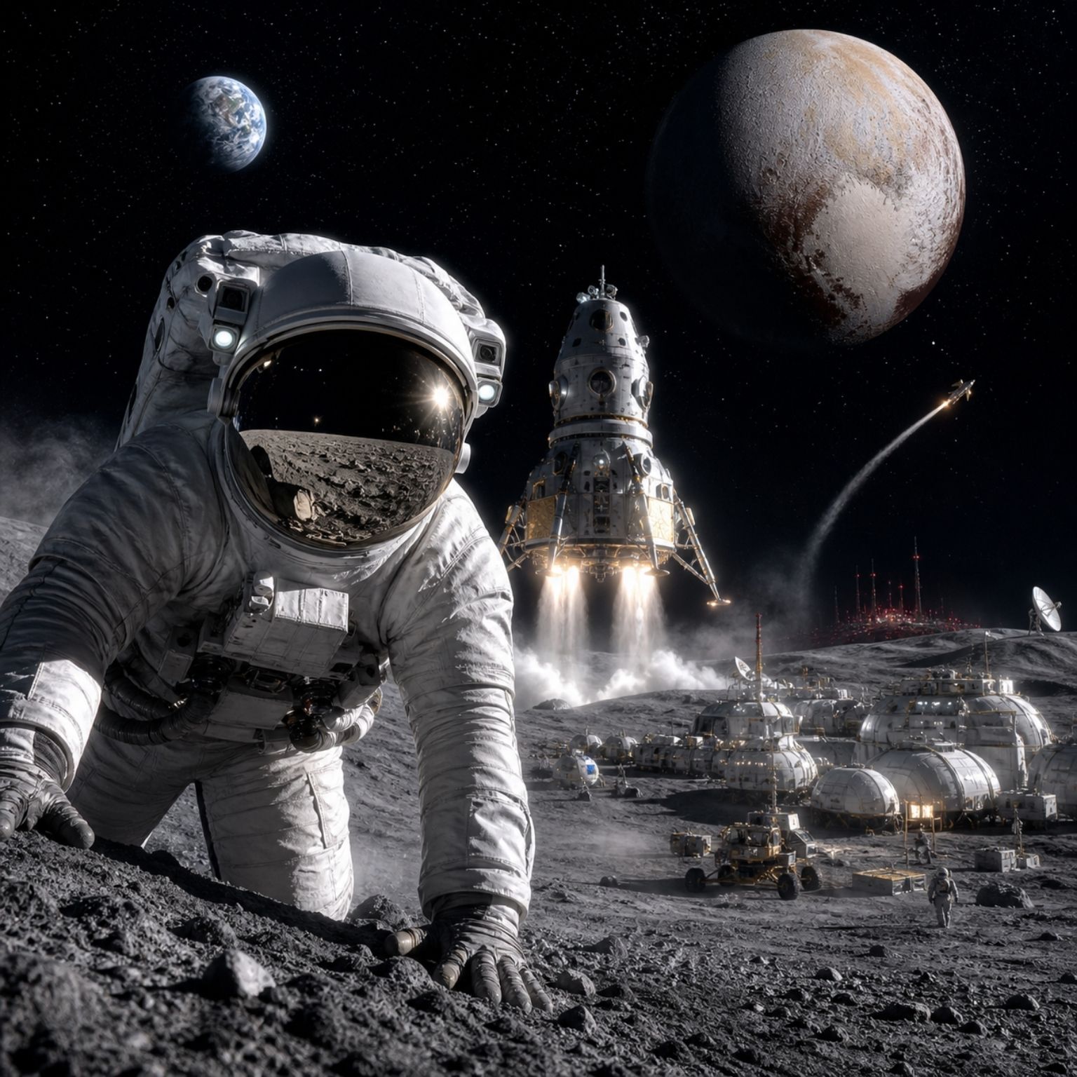 NASA quer levar astronautas à Lua até 2028, cortar bilhões em atrasos acumulados desde 2009 e reclassificar Plutão como planeta, em plano que aposta em reestruturaçã (1)