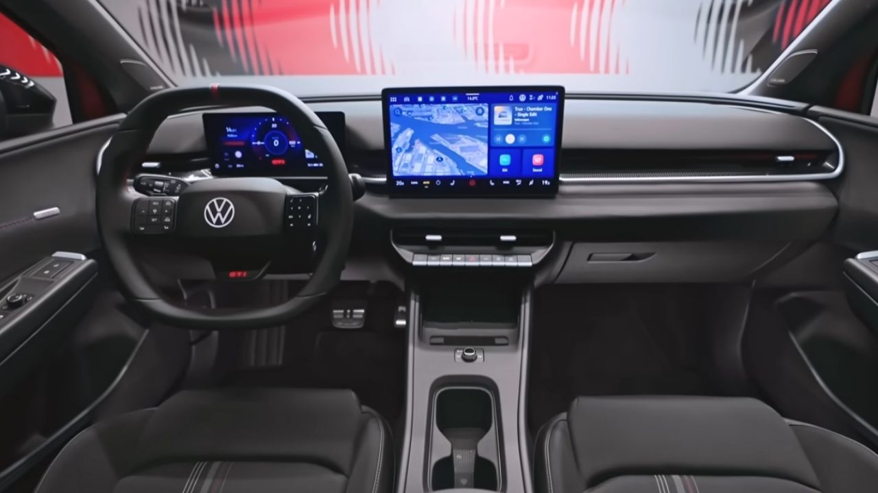 Novo ID. Polo GTI estreia como elétrico esportivo da Volkswagen e chama atenção ao unir tradição dos 50 anos da sigla GTI com motor de 226 cv, aceleração de 0 a 100 kmh em 6,8 segundos