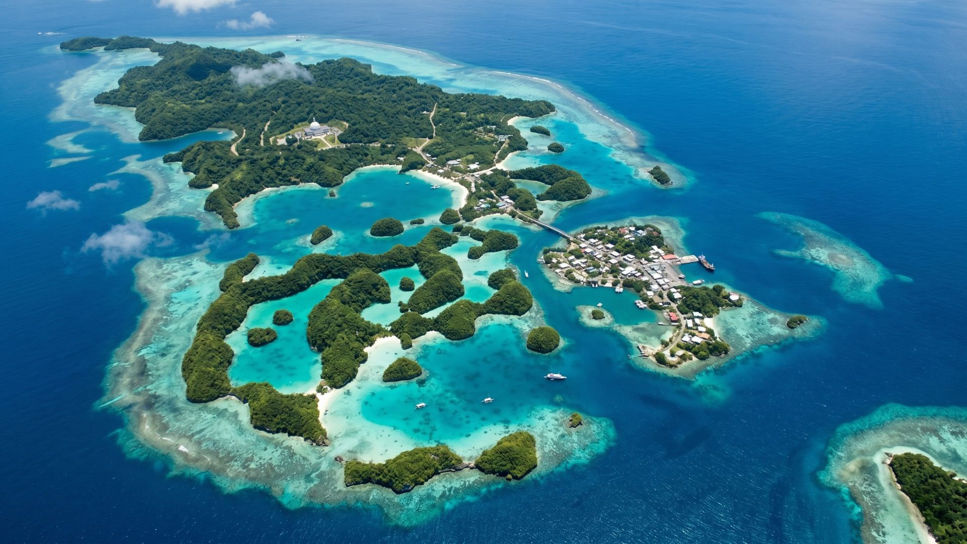 País de 21 mil habitantes espalhados por 700 ilhas proibiu o protetor solar para proteger os corais e cobra de cada turista uma taxa única de US$ 100
